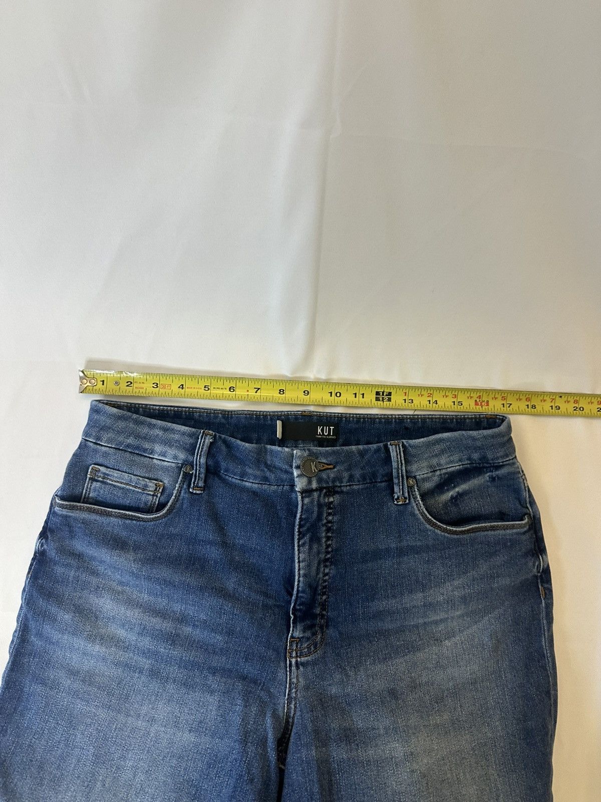 Other kut from the kloth MEG High rise/wide Leg 14L Jeans Size 34" / US 12 / IT 48 - 8 Thumbnail