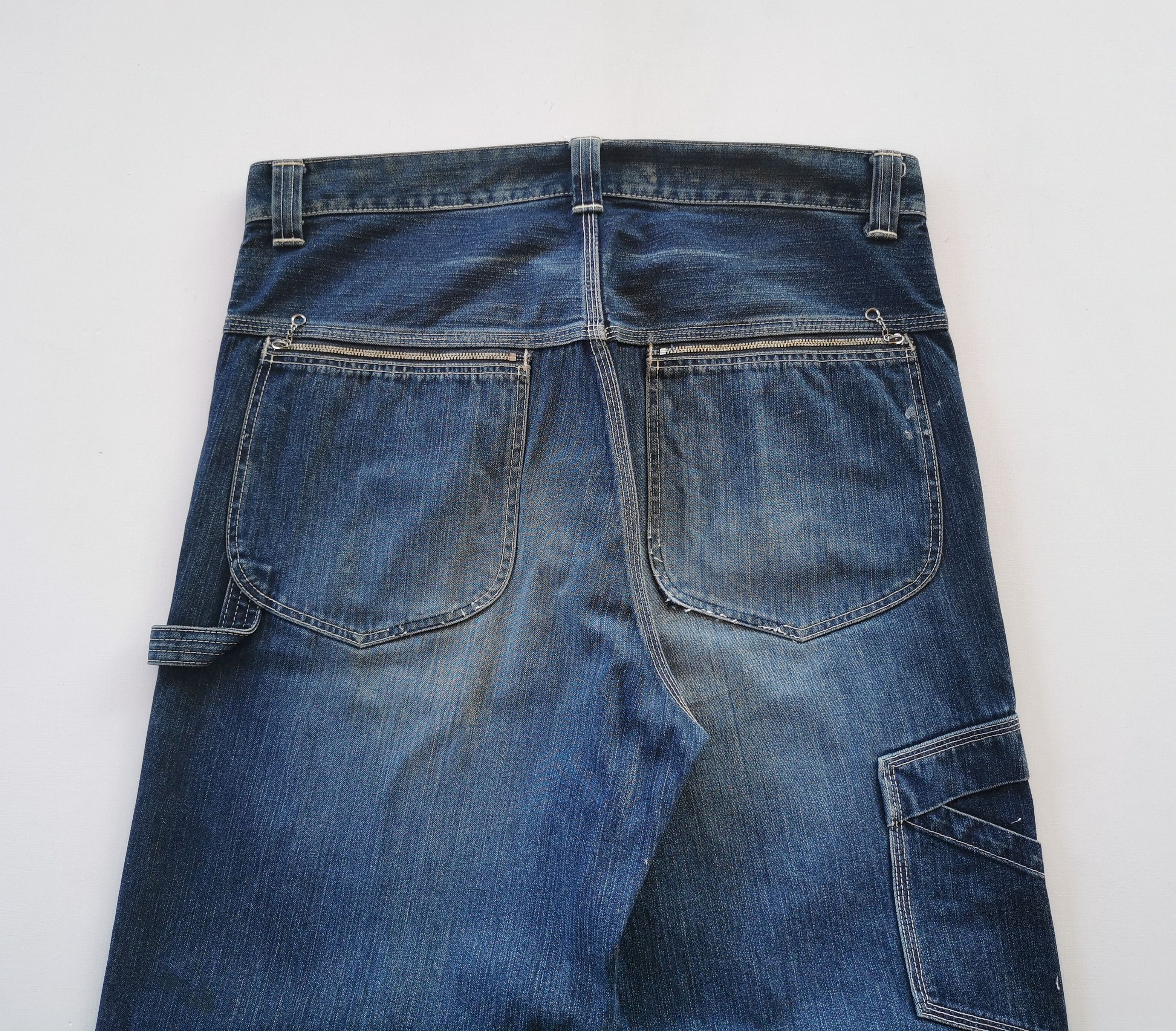 MasterPiece Masterpiece Hectic Carpenter Baggy Denim Size US 36 / EU 52 - 2 Thumbnail