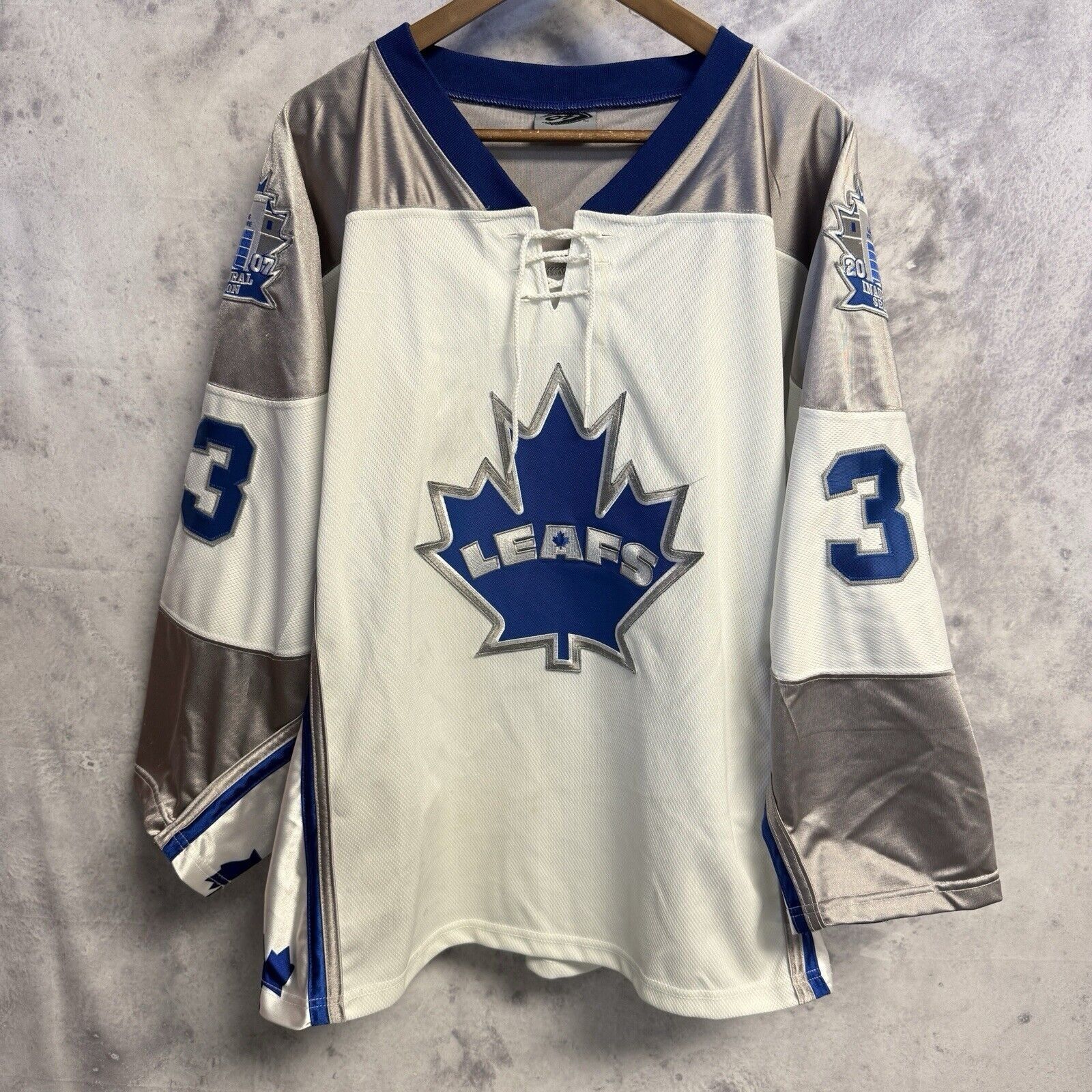 Vintage Vintage OT Sports Leafs Jersey 2002 Inaugural Season Swanber Size US M / EU 48-50 / 2 - 1 Thumbnail