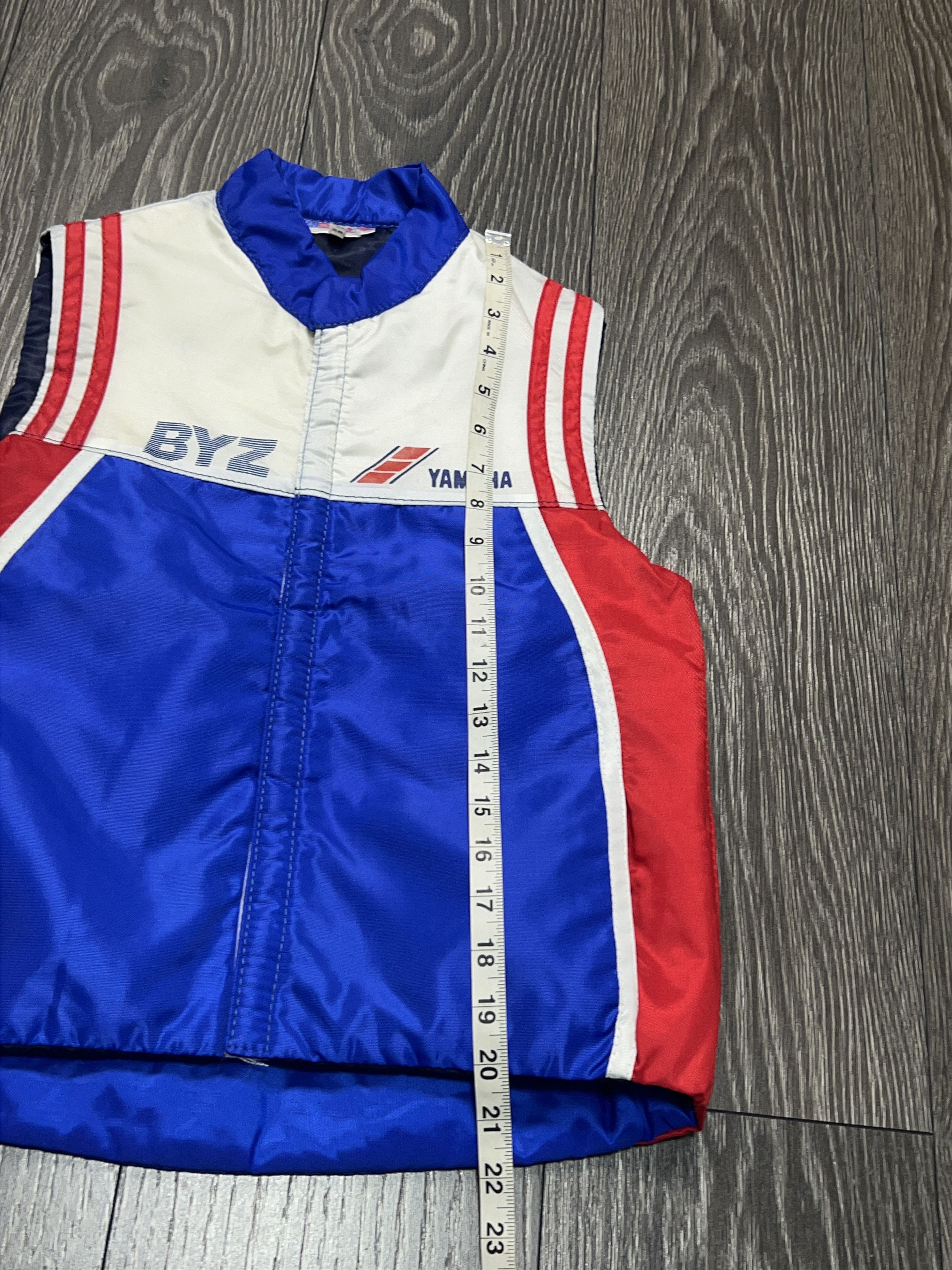 Yamaha Junior Kids Vintage BYZ Old School BMX Dirt Jump Gilet 164cm Size US XS / EU 42 / 0 - 8 Thumbnail
