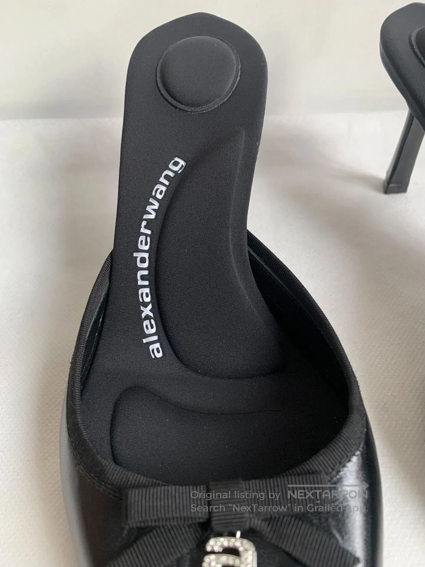 Alexander Wang Alexander Wang Pointed Cat Heel Mules. Size US 8 / IT 38 - 4 Thumbnail