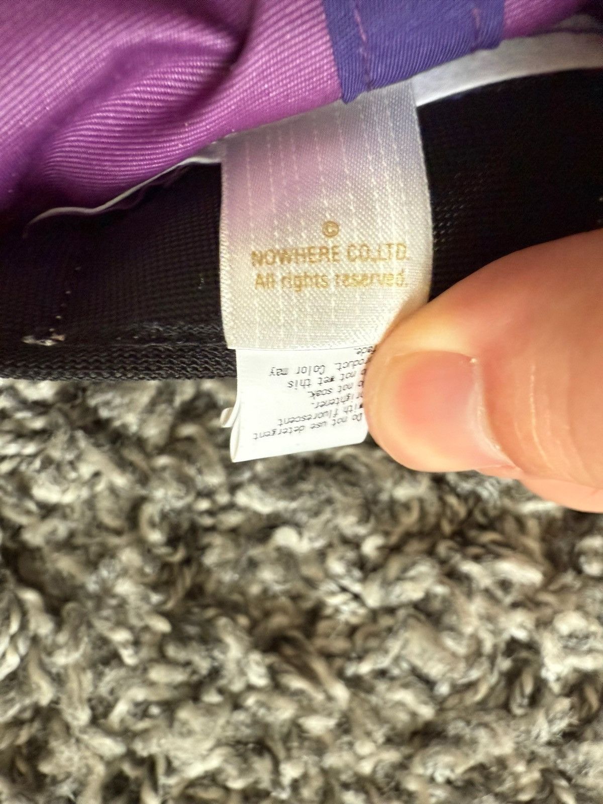 Bape Bape Purple Camo Cap Size ONE SIZE - 6 Thumbnail