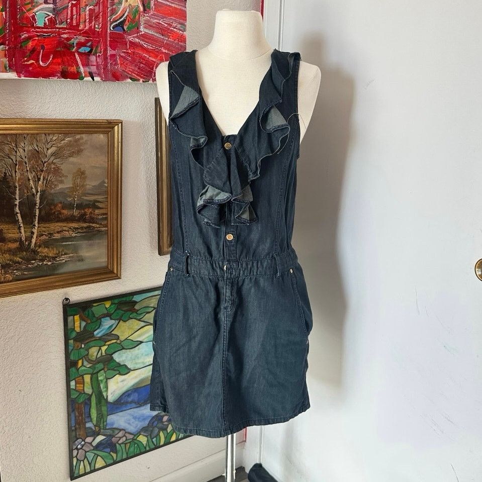 Juicy Couture juicy couture denim dress Size S / US 4 / IT 40 - 1 Thumbnail