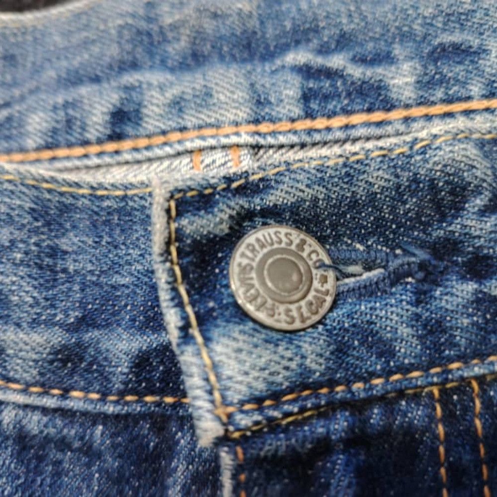 Levi's Vintage Levi’s 502 Big E Japan Selvedge J22 Button Size US 30 / EU 46 - 3 Thumbnail