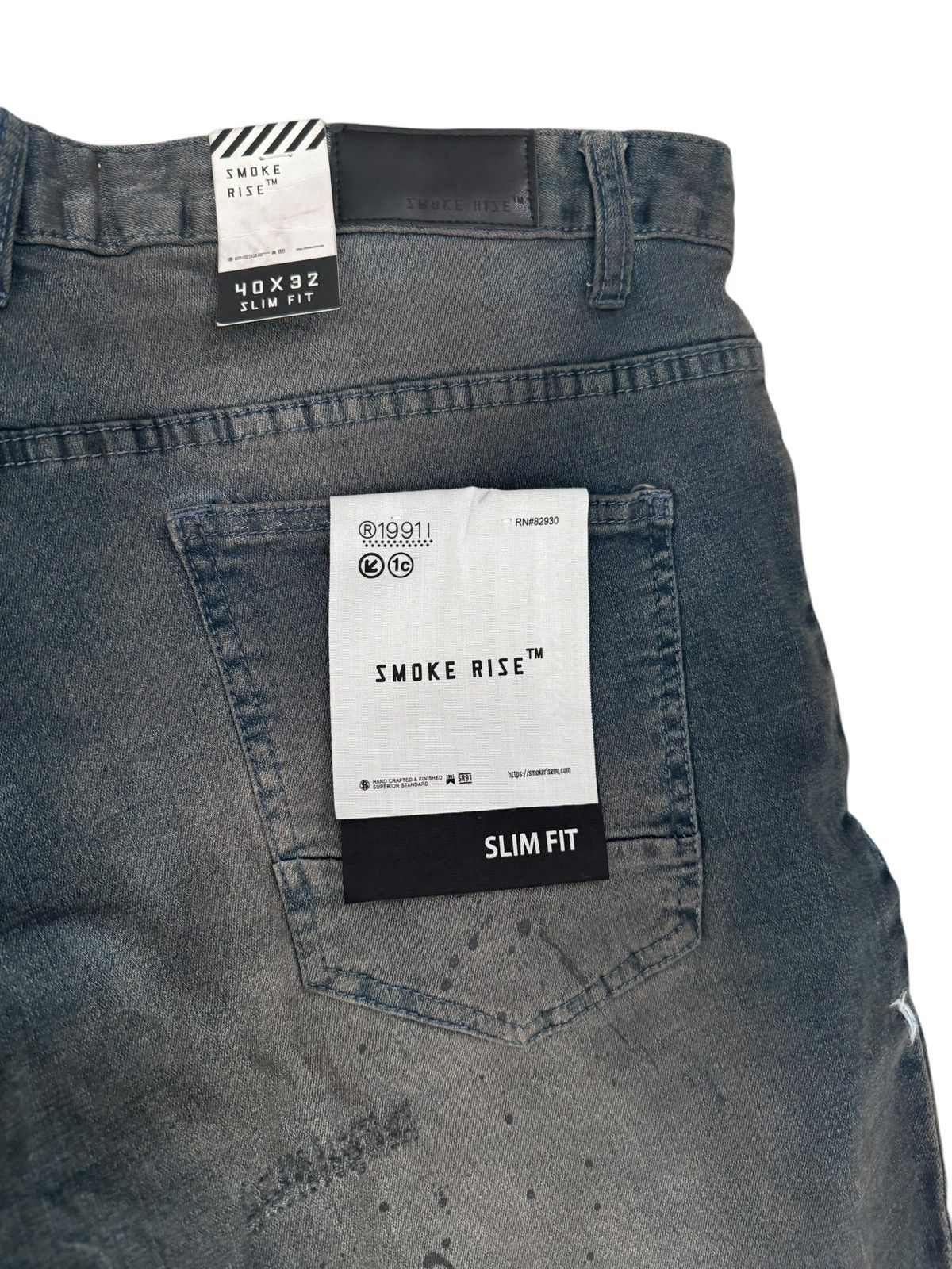 Smoke Rise Men Slim fit jeans Size US 40 / EU 56 - 2 Thumbnail