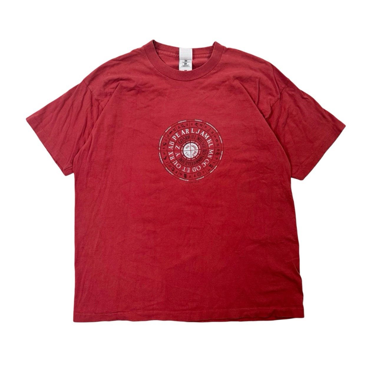 Vintage Vintage Rare Single Stitch Pearl Jam No Code Graphic Band Size US XL / EU 56 / 4 - 1 Thumbnail