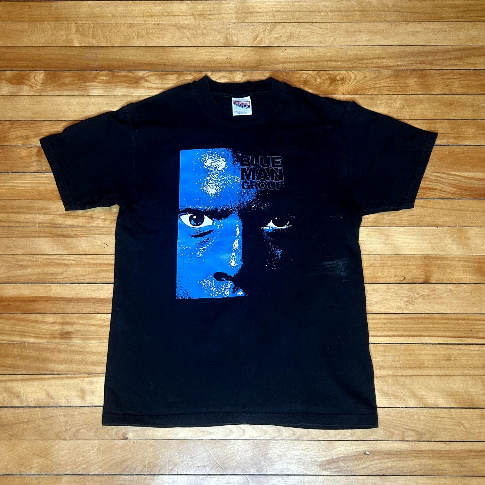Hanes Y2K Blue Man Group T-Shirt Medium Size US XL / EU 56 / 4 - 1 Thumbnail