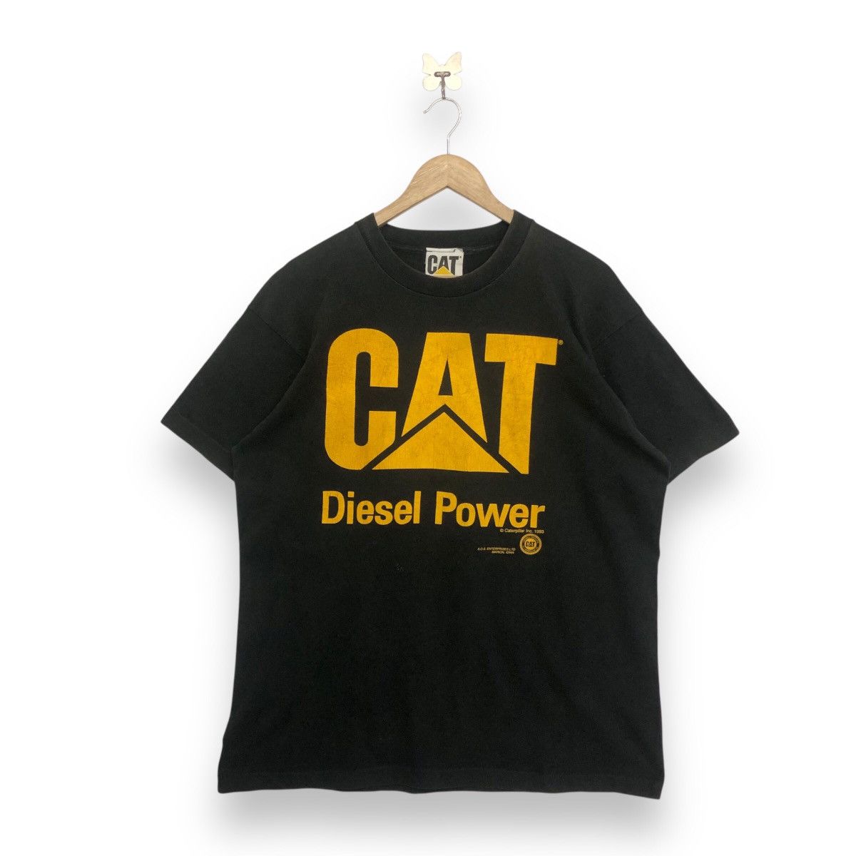 Caterpillar VINTAGE 90 CATERPILLAR Diesel Power Tshirt Size US L / EU 52-54 / 3 - 1 Thumbnail