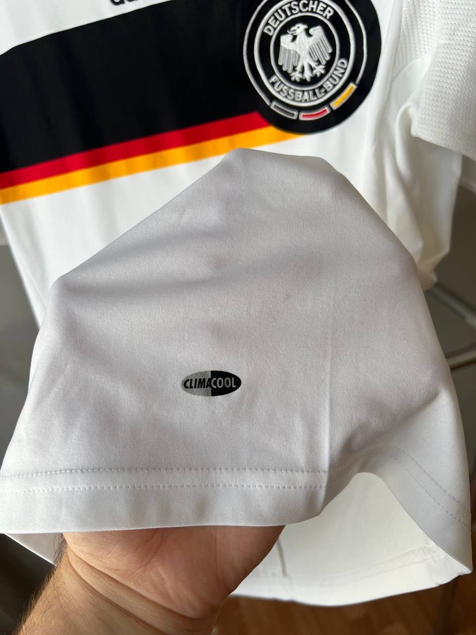Adidas 2008/9 GERMANY TEAM ADIDAS HOME SOCCER JERSEY FOOTBALL SHIRT Size US M / EU 48-50 / 2 - 9 Thumbnail