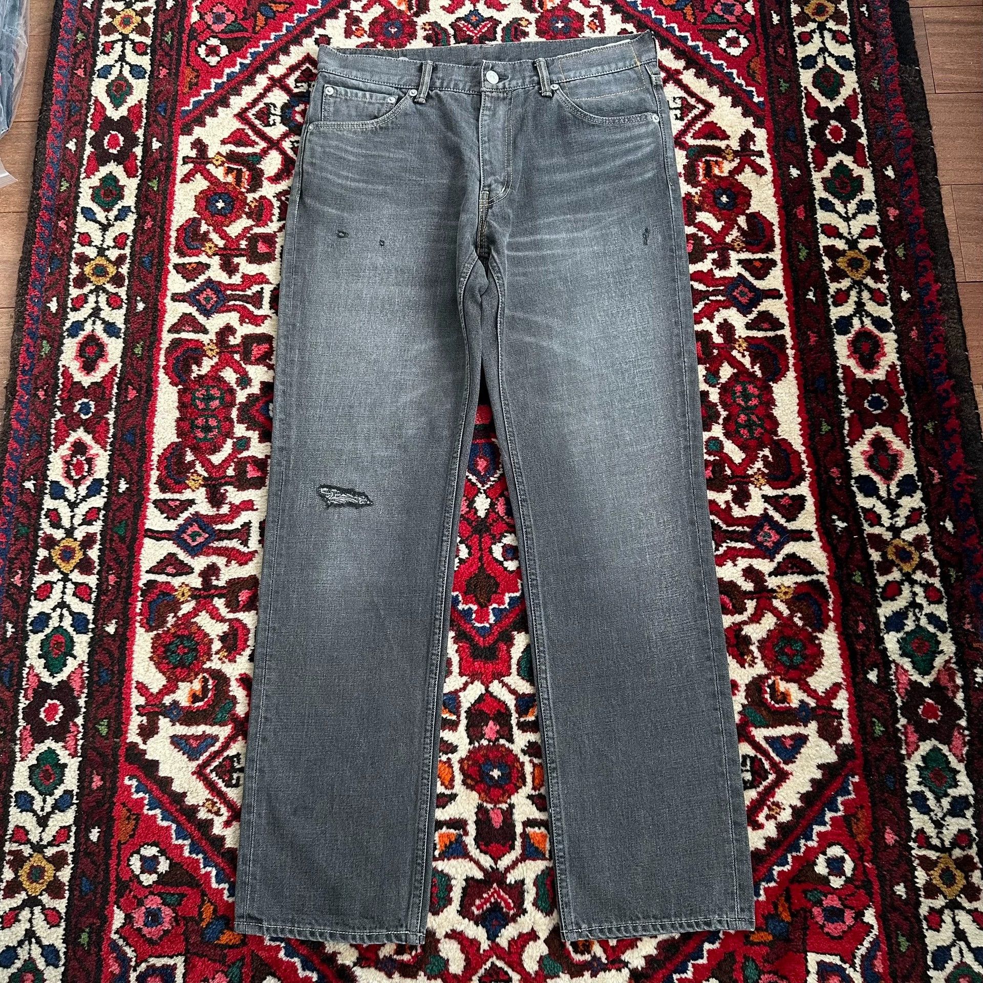 Visvim visvim 17aw 03d10 black jeans w32l30 Size US 32 / EU 48 - 1 Thumbnail