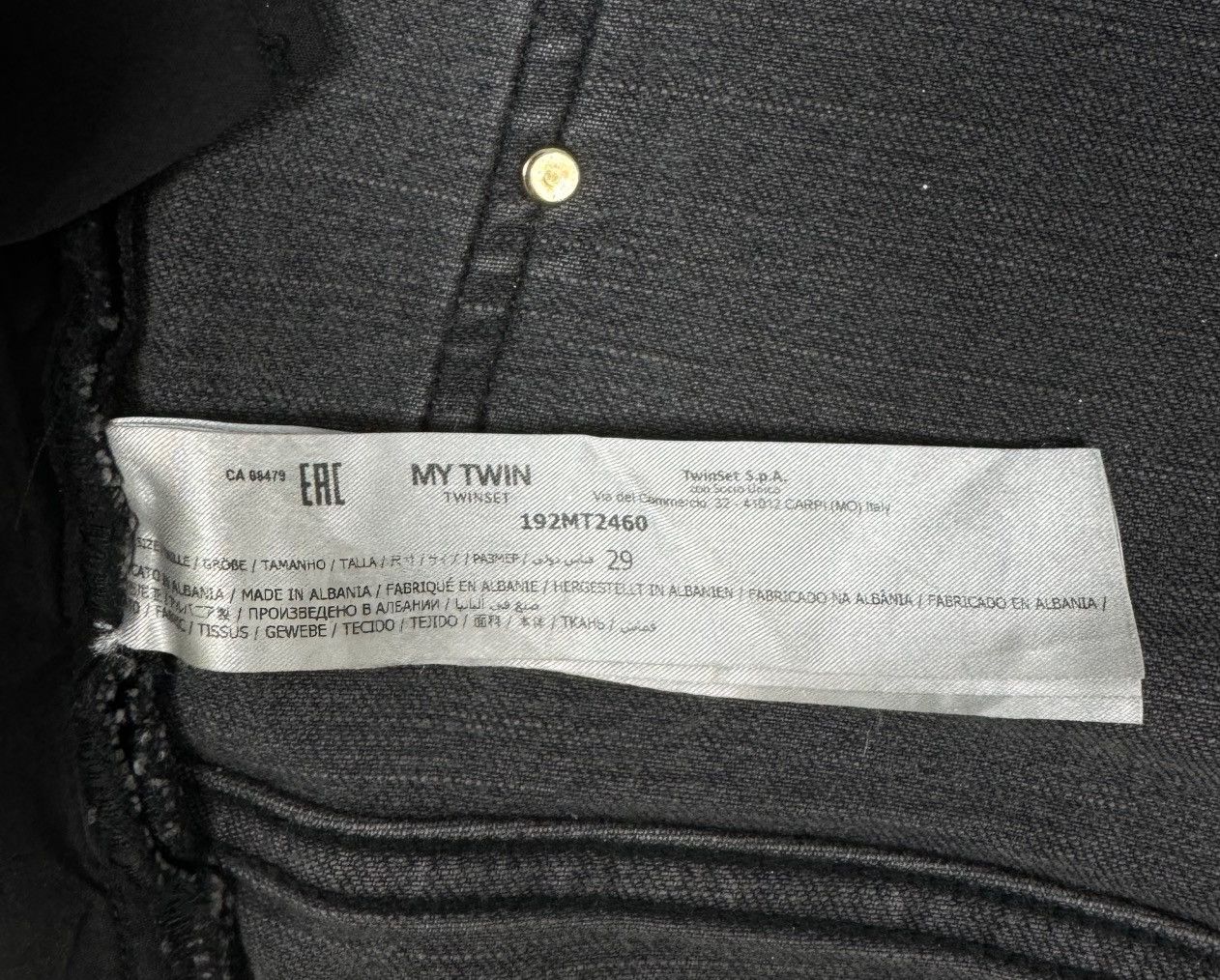 TWINSET My Twin Twinset Sequin Jeans size 29 Size 29" - 13 Thumbnail
