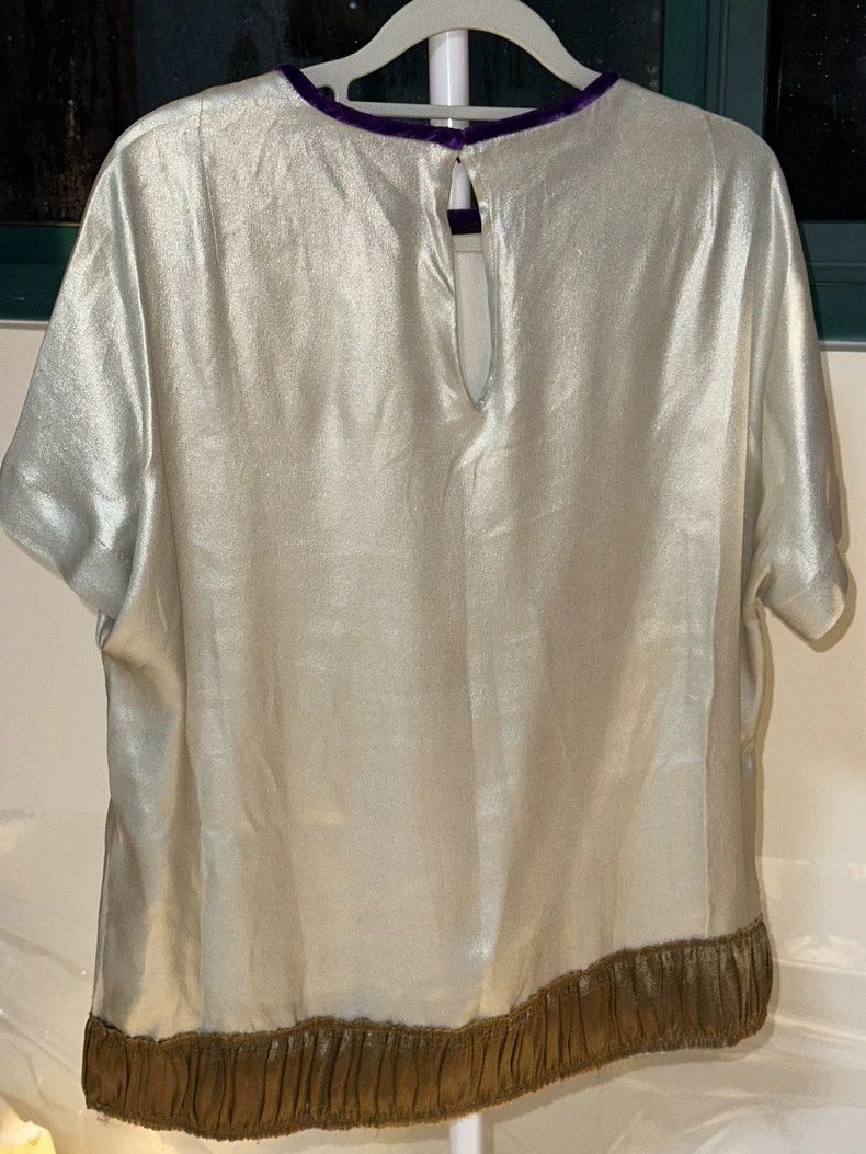Dries Van Noten Dries Van Noten size:42 A beautiful white silk short-sleev Size M / US 6-8 / IT 42-44 - 4 Thumbnail