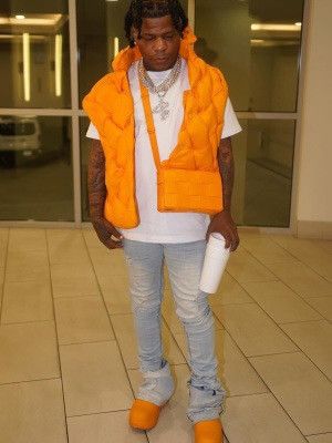 Bottega Veneta Tech Quilted Intrecciato Padded Shell Vest in Orange Size US S / EU 44-46 / 1 - 2 Thumbnail