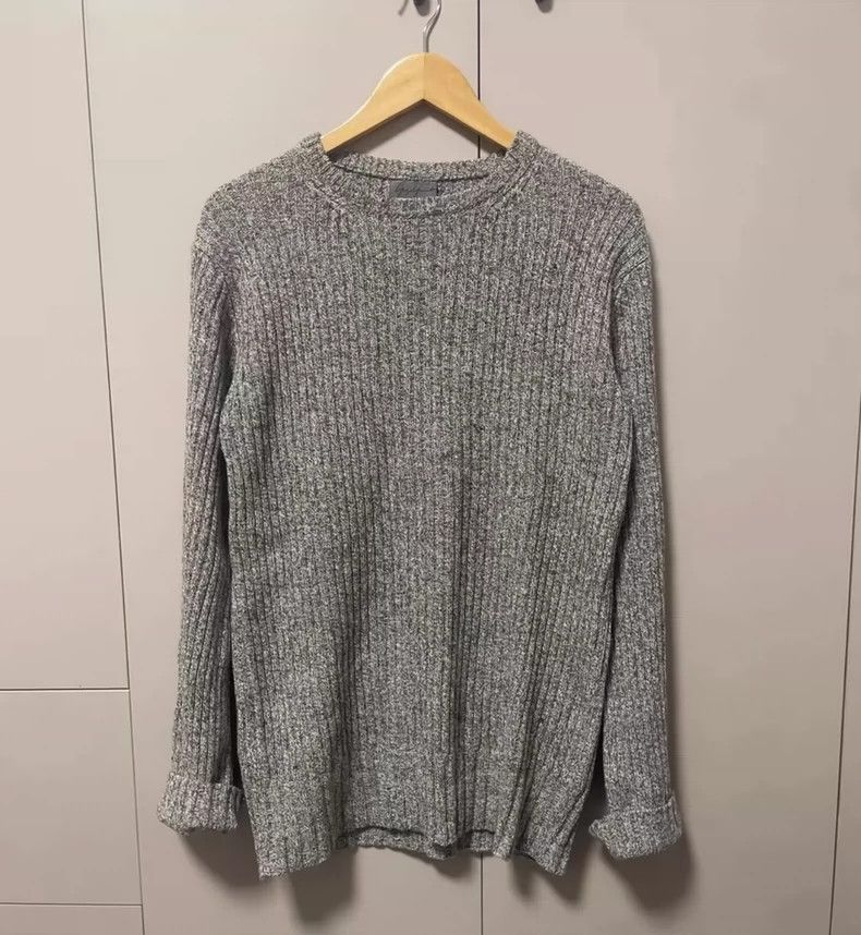 Yohji Yamamoto Yohji Yamamoto size os 02aw wool-silk-blend sweater 2502-N Size US M / EU 48-50 / 2 - 2 Thumbnail