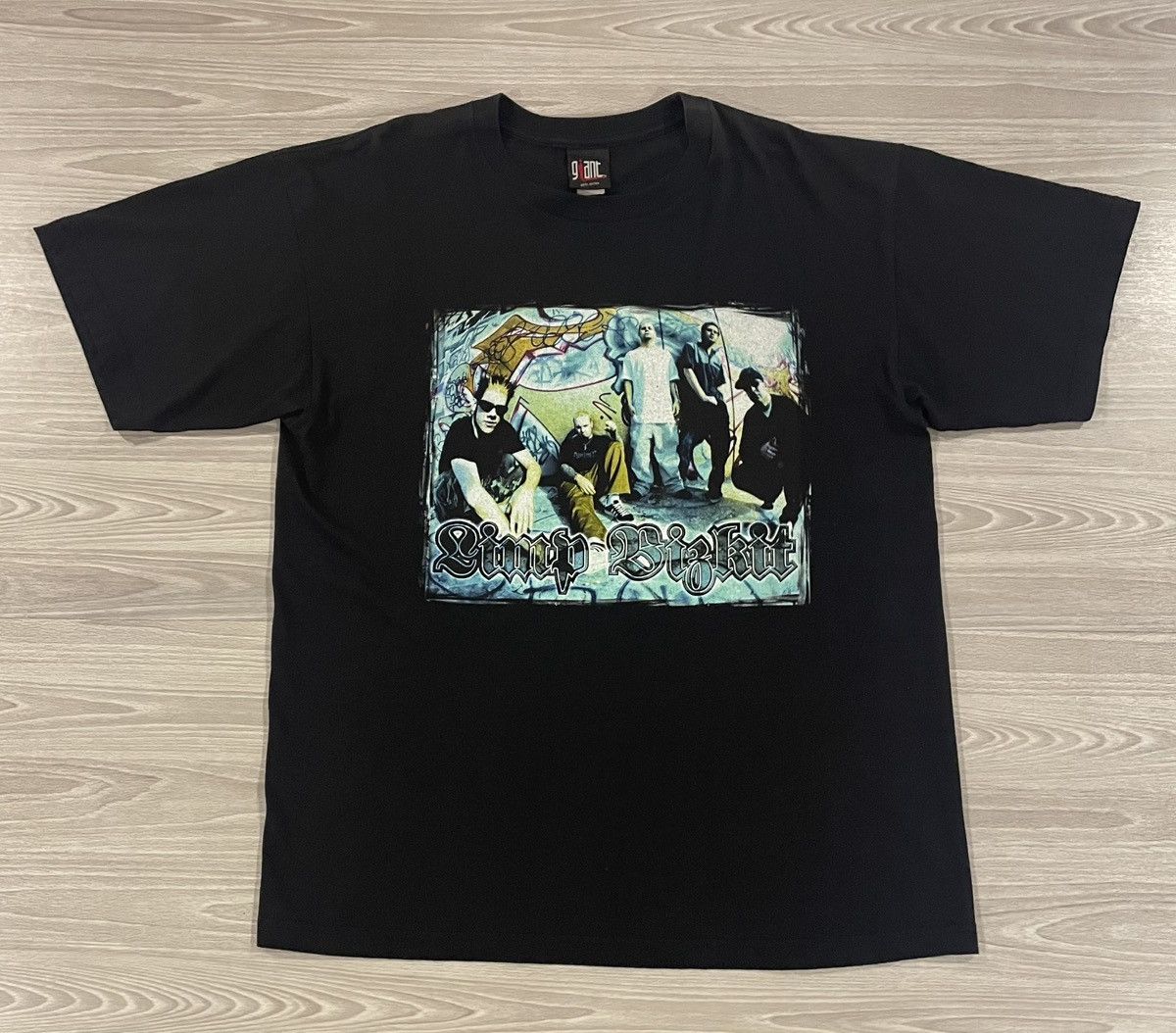 Limp Bizkit 1998 Tシャツ 90s Vintage vtg Limp Bizkit Summer Tour Shirt Band 1998 Size Medium 18.5