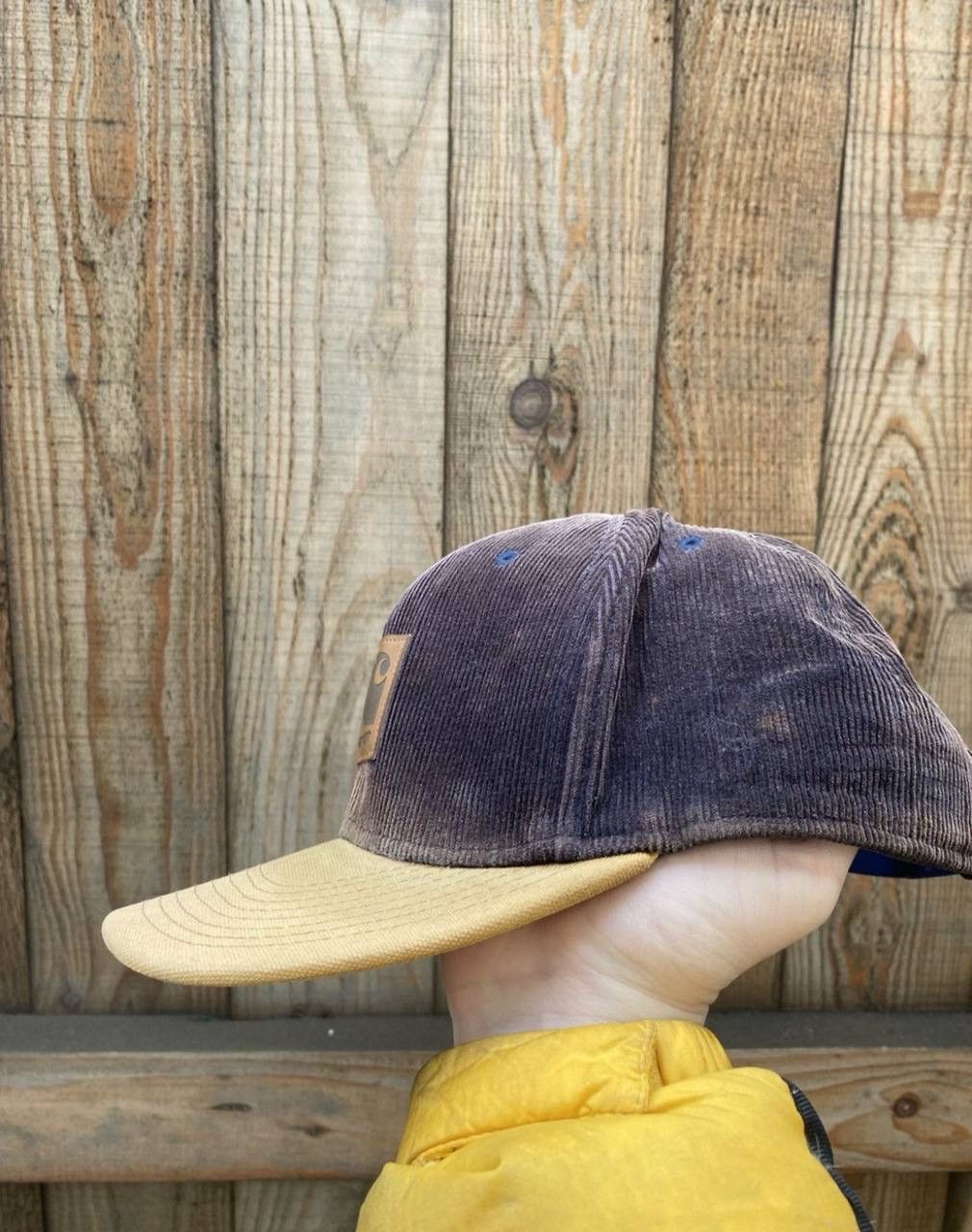 Carhartt Carhartt Faded Brown distressed cap hat Size ONE SIZE - 2 Thumbnail