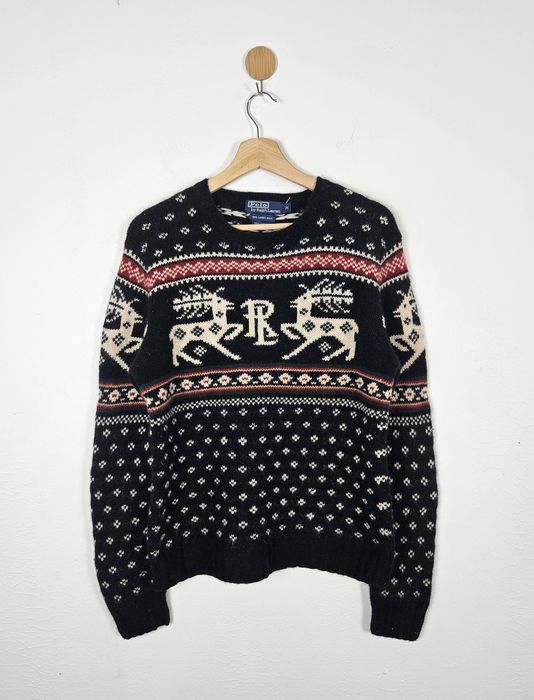 Vintage Ralph Lauren Monogram Sweater