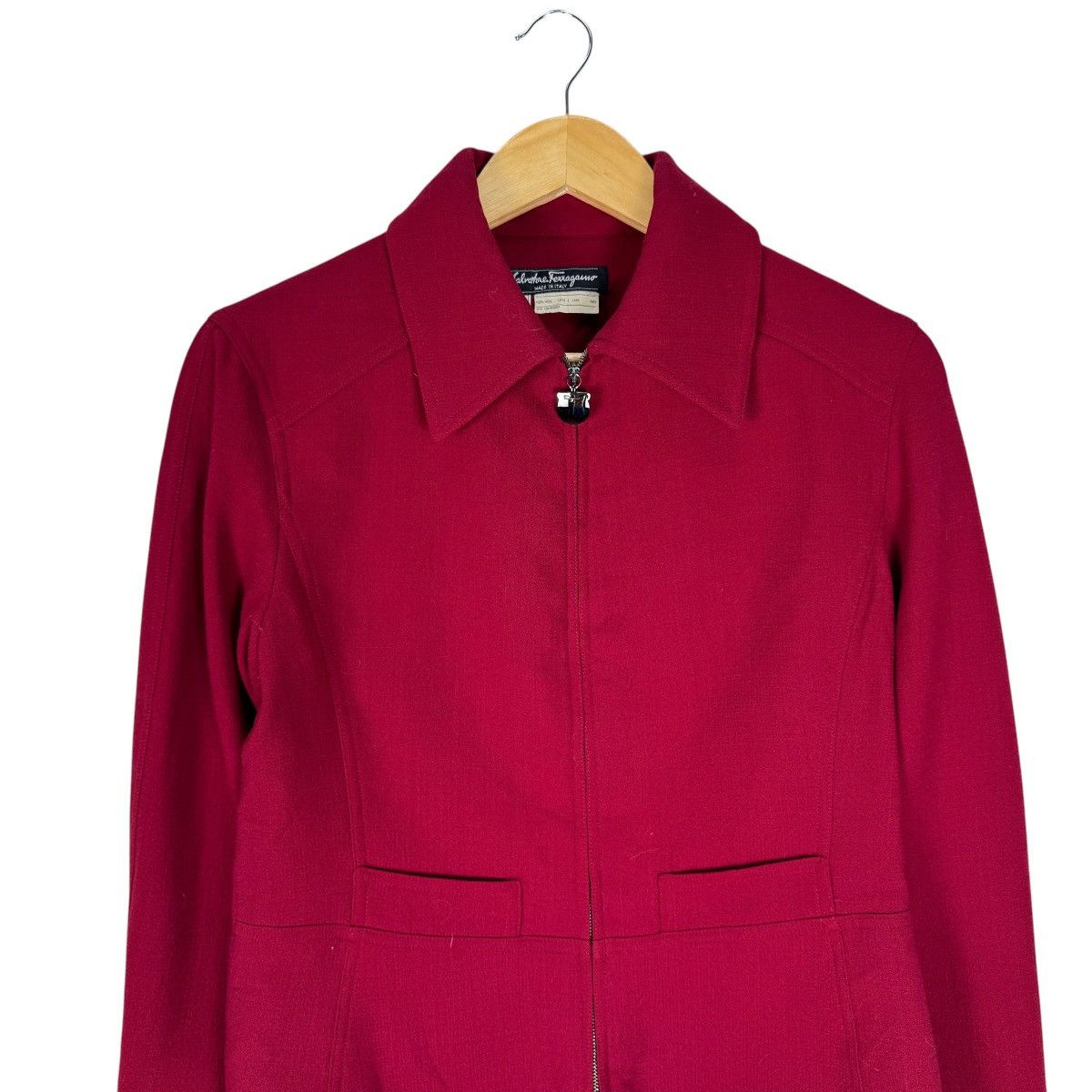 Salvatore Ferragamo 🌟SALVATORE FERRAGAMO ZIPPER JACKET Size S / US 4 / IT 40 - 3 Thumbnail