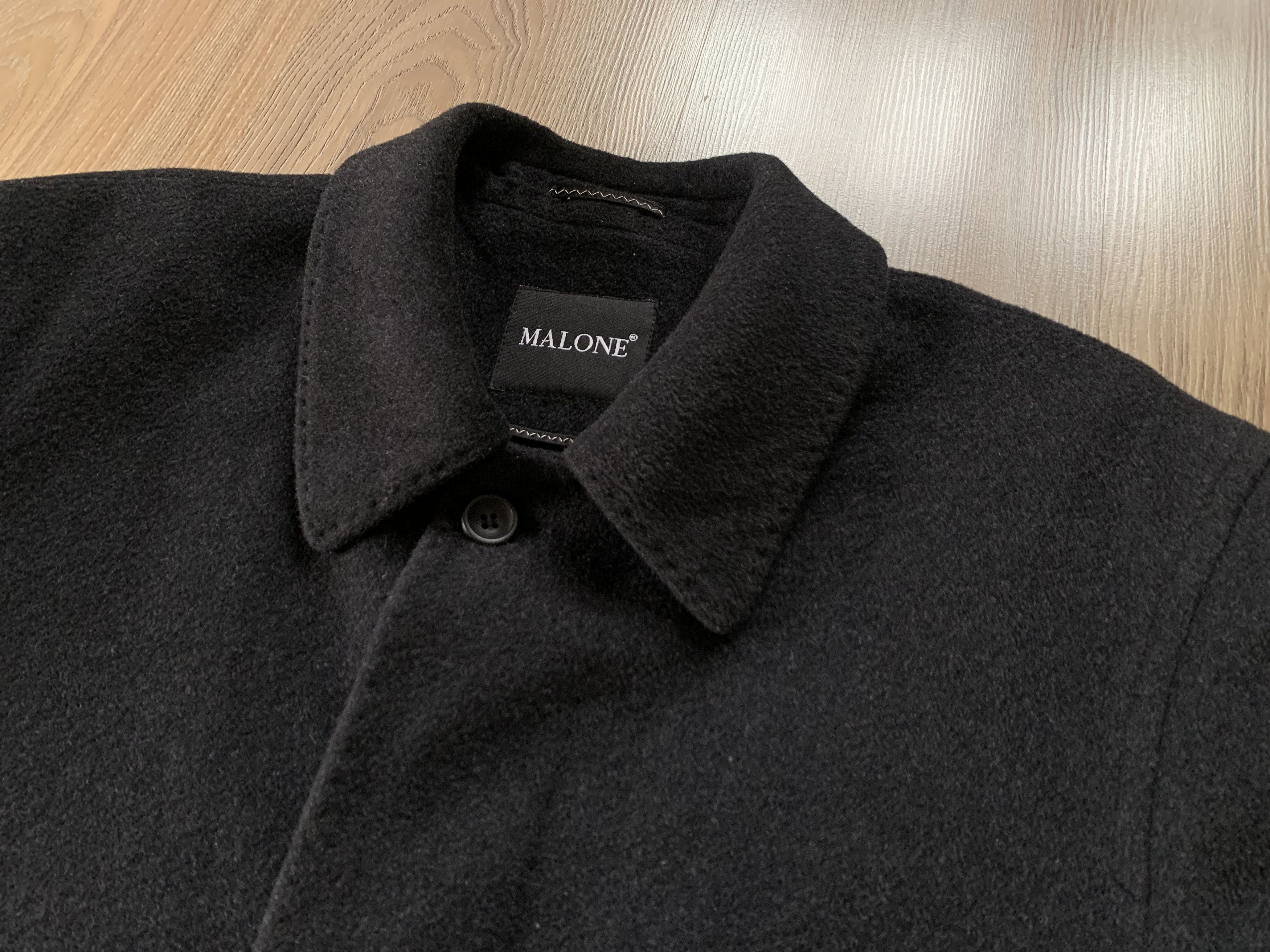 Japanese Brand × Vintage Malone Vintage Wool Cashmere Coat Size US M / EU 48-50 / 2 - 5 Thumbnail