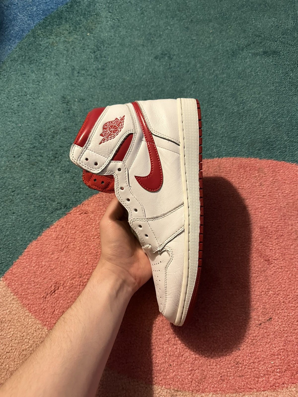 Jordan Brand Air Jordan 1 Retro Metallic Red (2017) Size US 11.5 / EU 44-45 - 11 Thumbnail