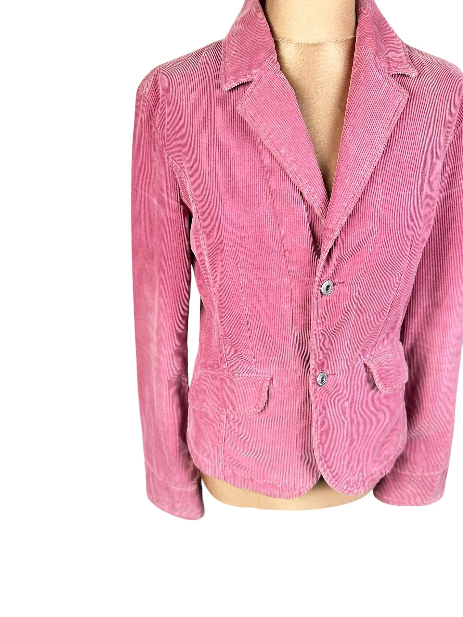 Designer × Diesel × Vintage Vintage Y2k Diesel Corduroy Elegant Oldmoney Blazer Size L / US 10 / IT 46 - 2 Thumbnail