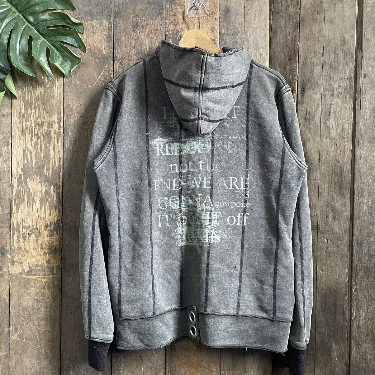 In The Attic Vintage In The Attic Punk Gothic Tactical Hoodie Size US L / EU 52-54 / 3 - 2 Thumbnail
