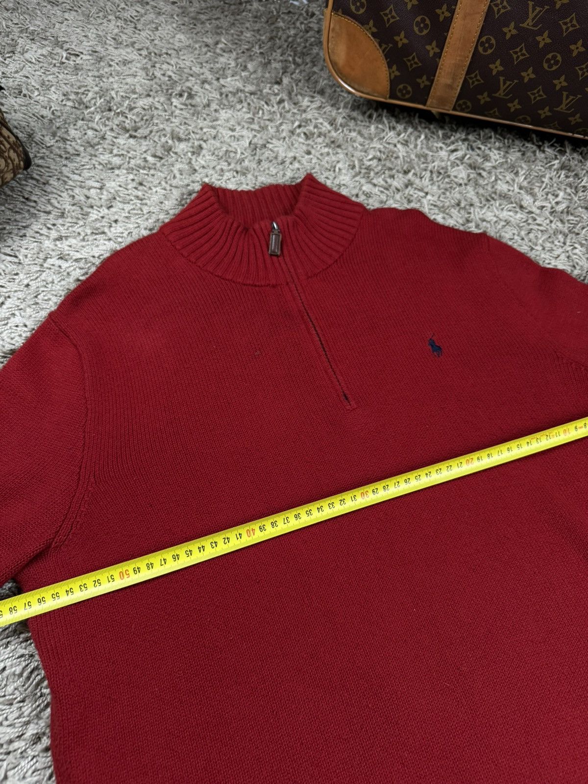 Polo Ralph Lauren 1/4 zip sweatshirt Polo Ralph Lauren original old money item Size US L / EU 52-54 / 3 - 5 Thumbnail