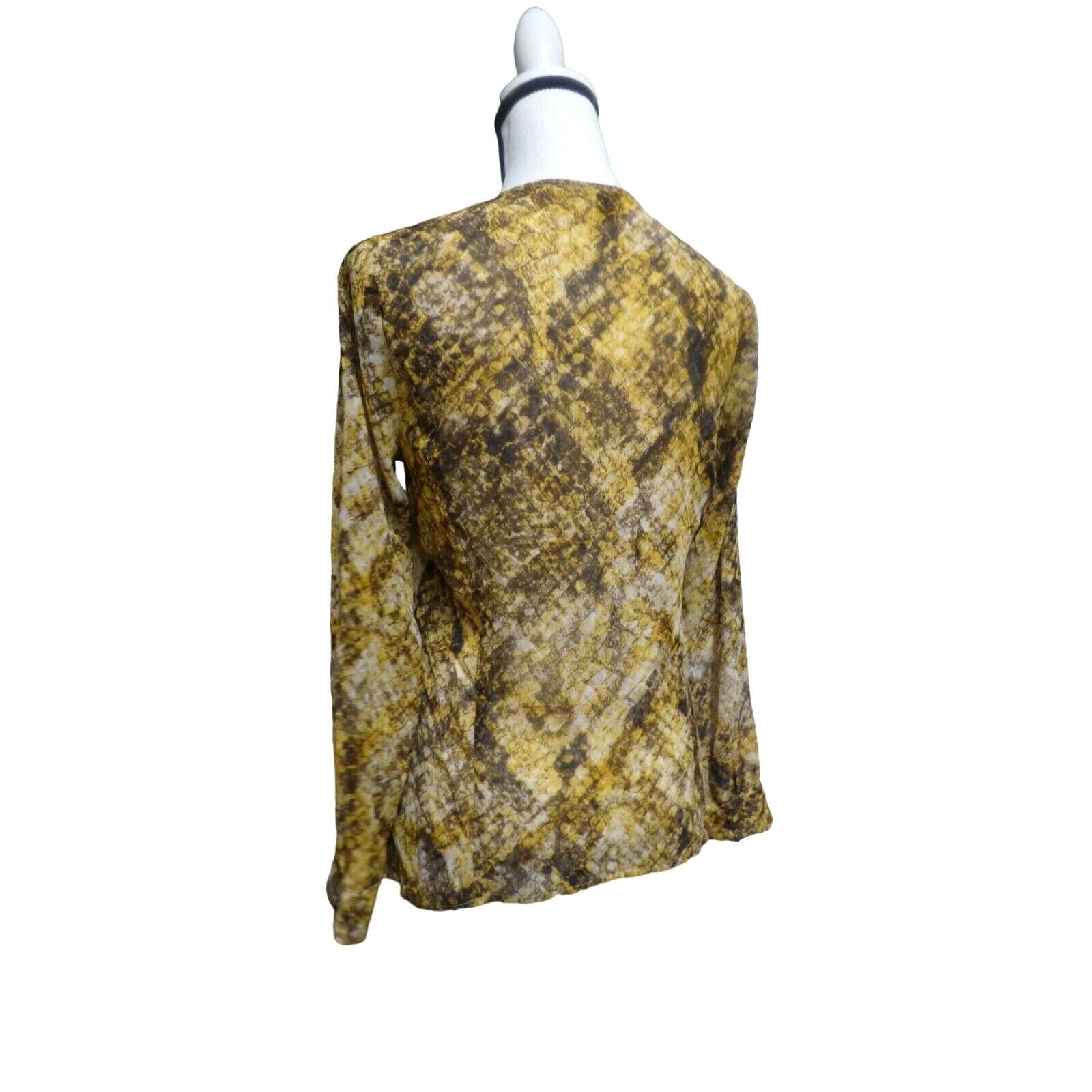 Guess $69.00 GUESS Elesia Printed Blouse, Rustic Copper, S Size S / US 4 / IT 40 - 4 Thumbnail
