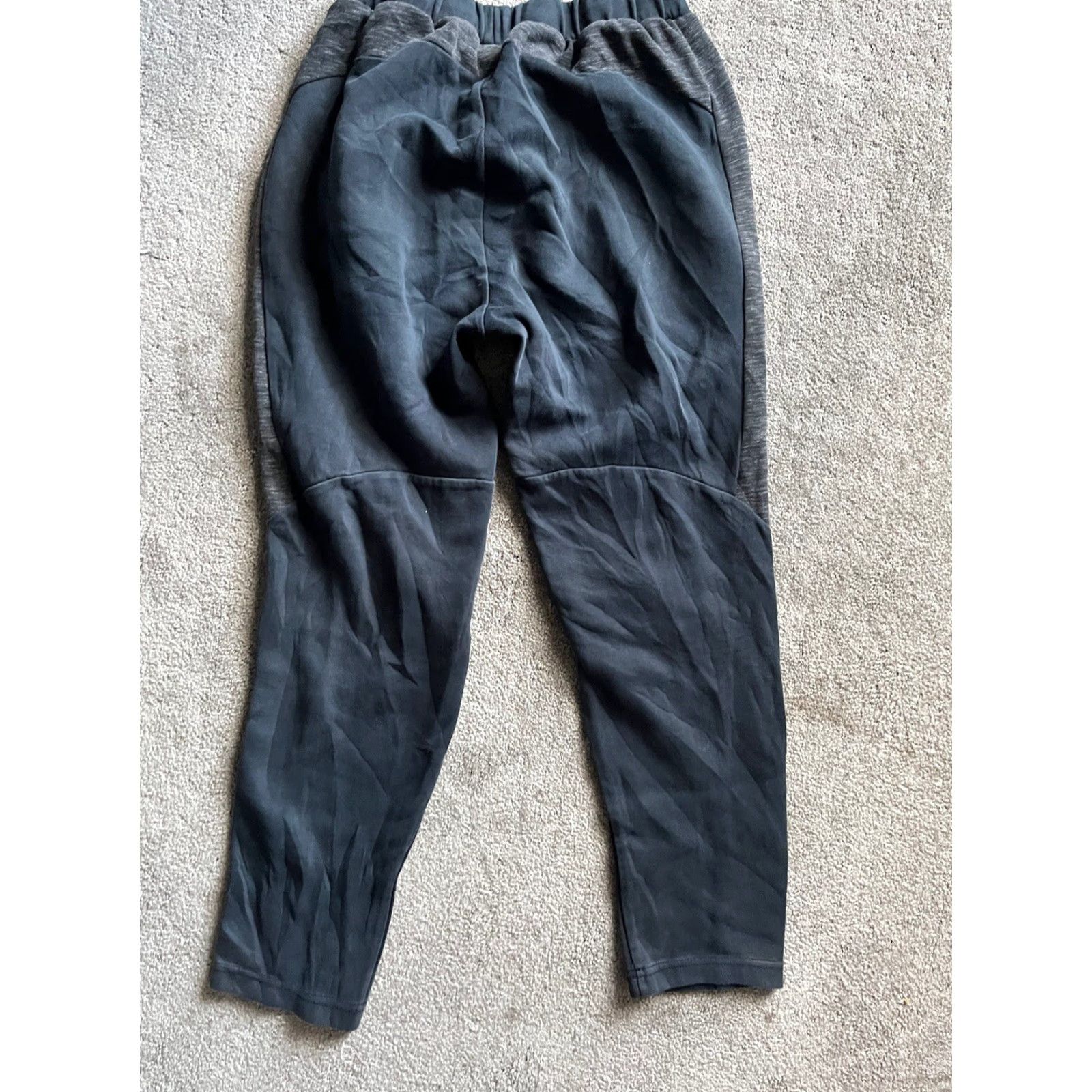 Puma PUMA Womens Sweatpants Medium Black Drawstring Activewear with Pockets Logo Size 32" / US 10 / IT 46 - 3 Thumbnail
