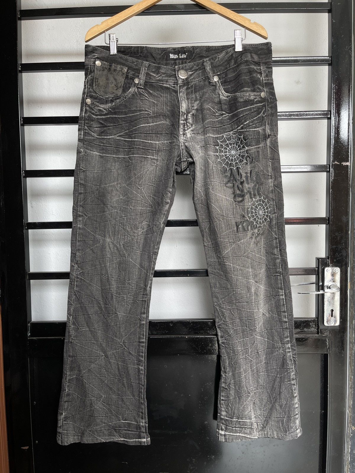If Six Was Nine Wild Life Punk Style Denim Size US 34 / EU 50 - 1 Thumbnail