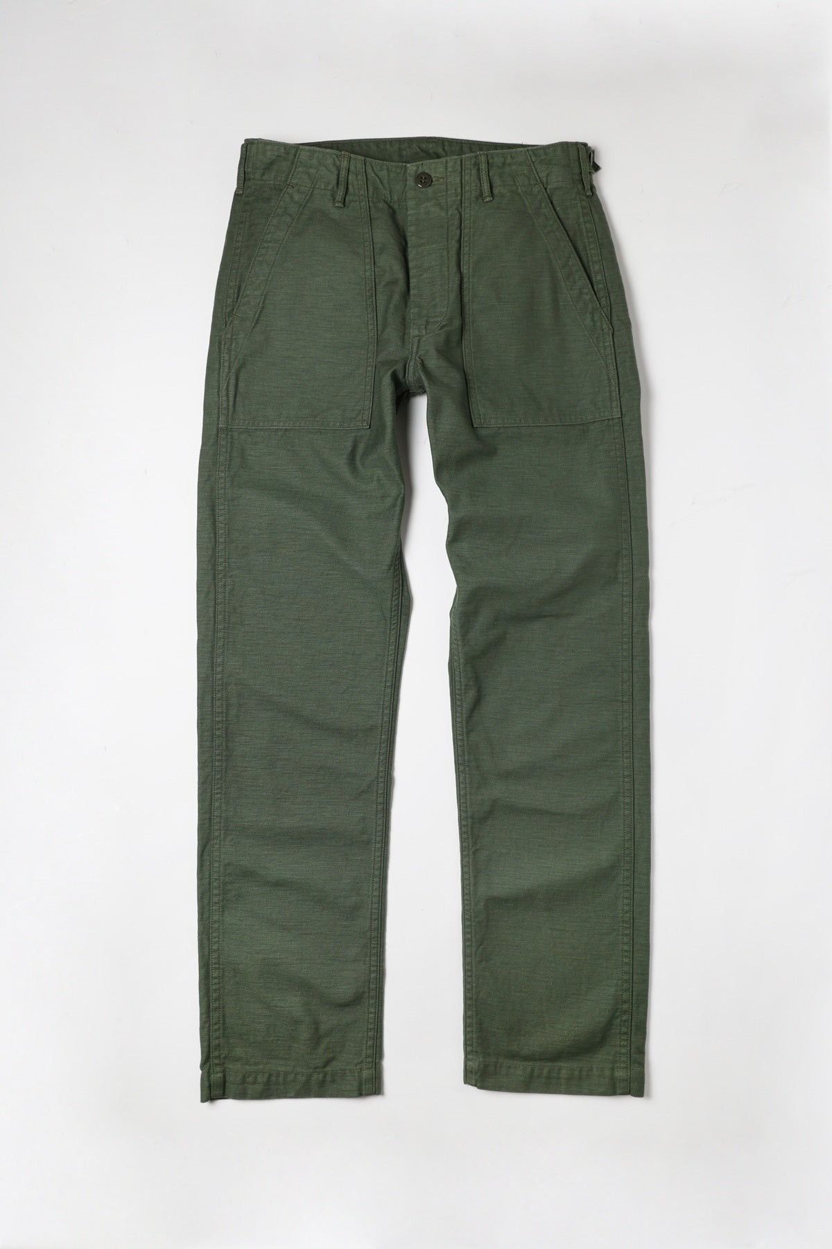 Japanese Brand × Orslow orSlow Slim Fit Fatigue Pants - Olive (can fit 28~30) Size US 30 / EU 46 - 1 Thumbnail