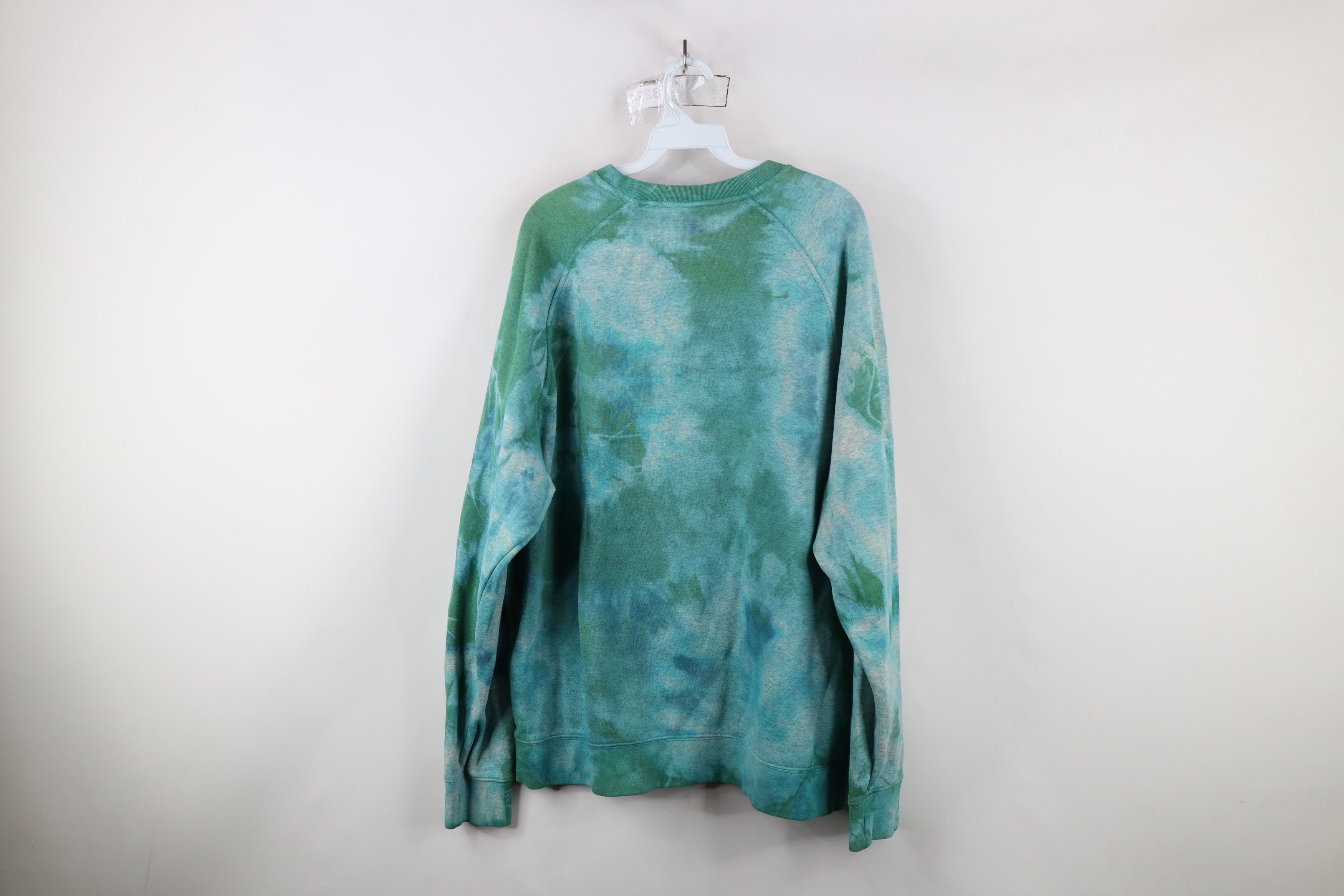 Nike × Vintage Vintage 90s Y2K Nike Swoosh Tie Dye Acid Wash Sweatshirt Size US XL / EU 56 / 4 - 11 Thumbnail