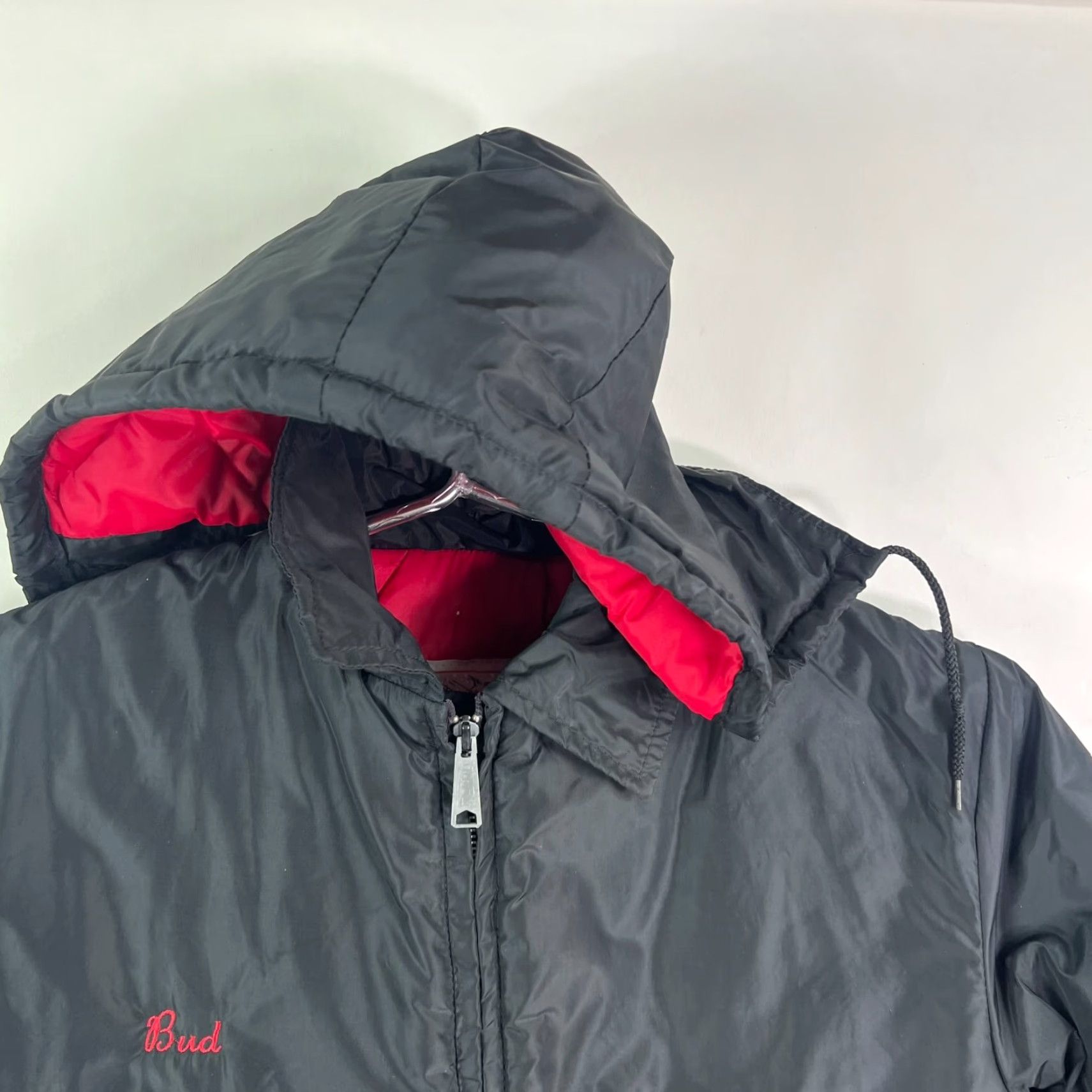 Lee VINTAGE Lee Storm Rider Parka Jacket Mens L Black Detachable Hood USA Made Size US L / EU 52-54 / 3 - 6 Thumbnail