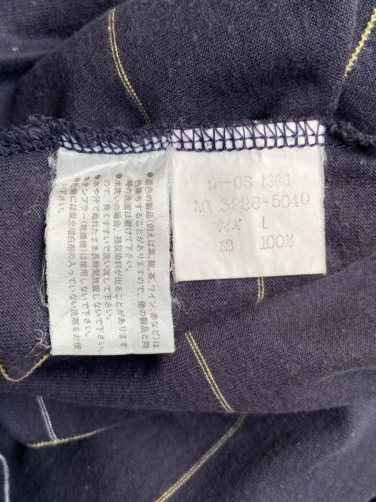Issey Miyake IM PRODUCT Navy Plaid T-Shirt Size US M / EU 48-50 / 2 - 7 Thumbnail