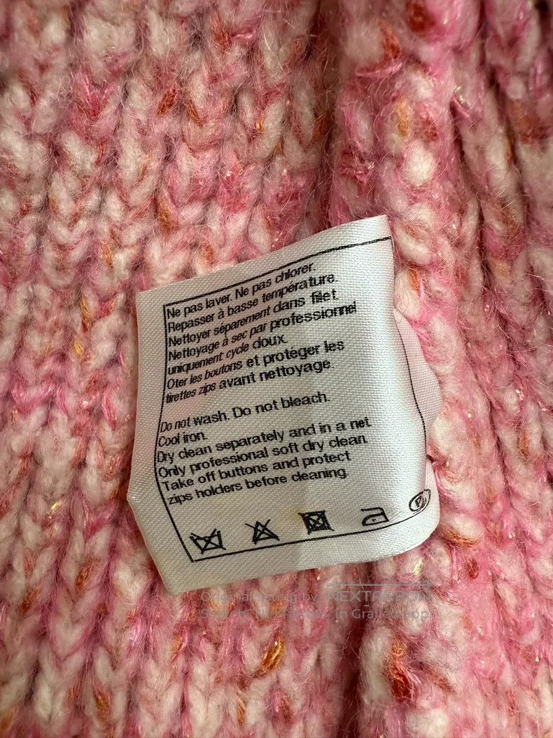 Chanel Chanel Pink tweed zipper jacket Size XS / US 0-2 / IT 36-38 - 7 Thumbnail