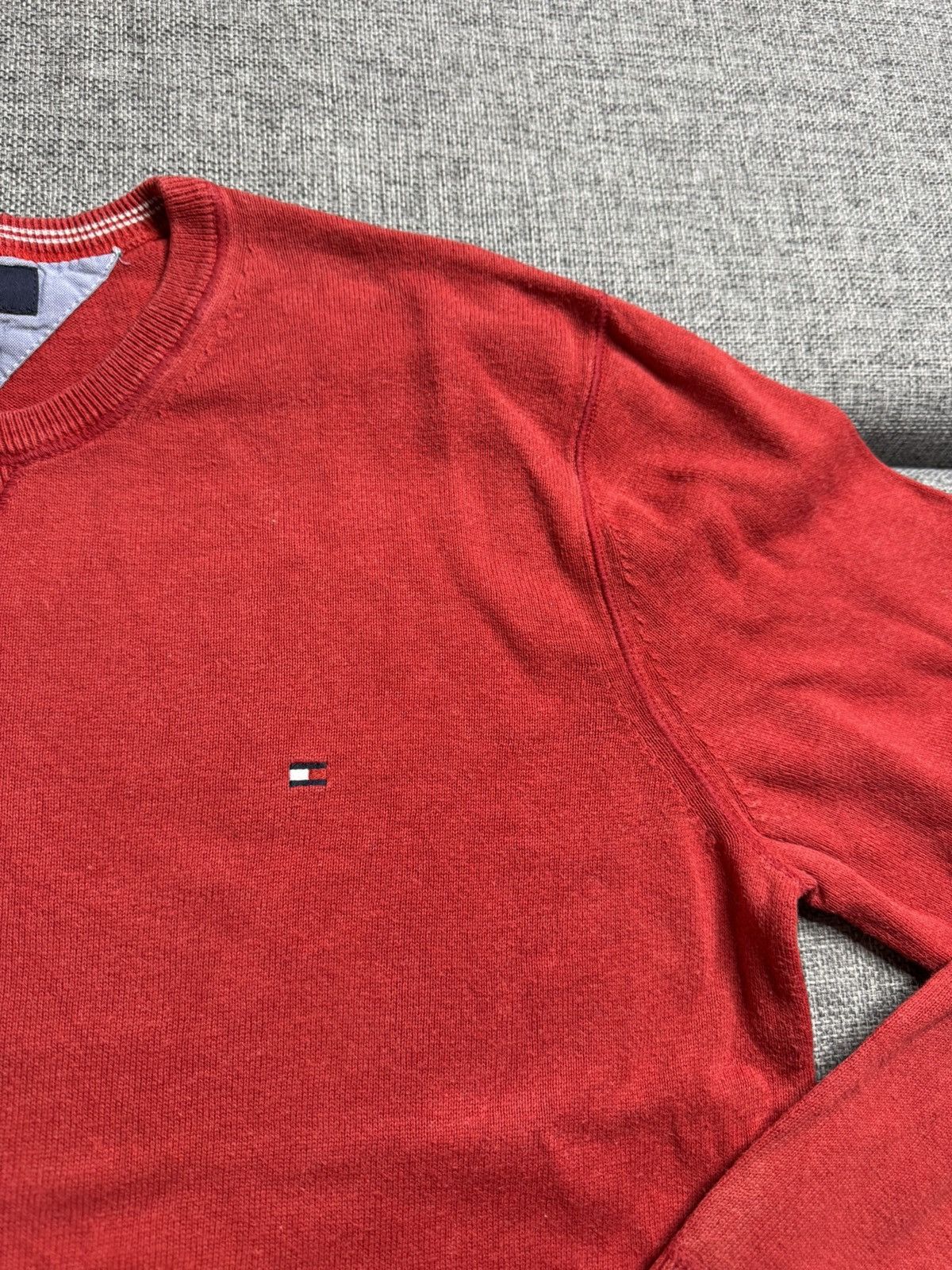 Tommy Hilfiger Tommy Hilfiger sweater red L Size US L / EU 52-54 / 3 - 9 Thumbnail