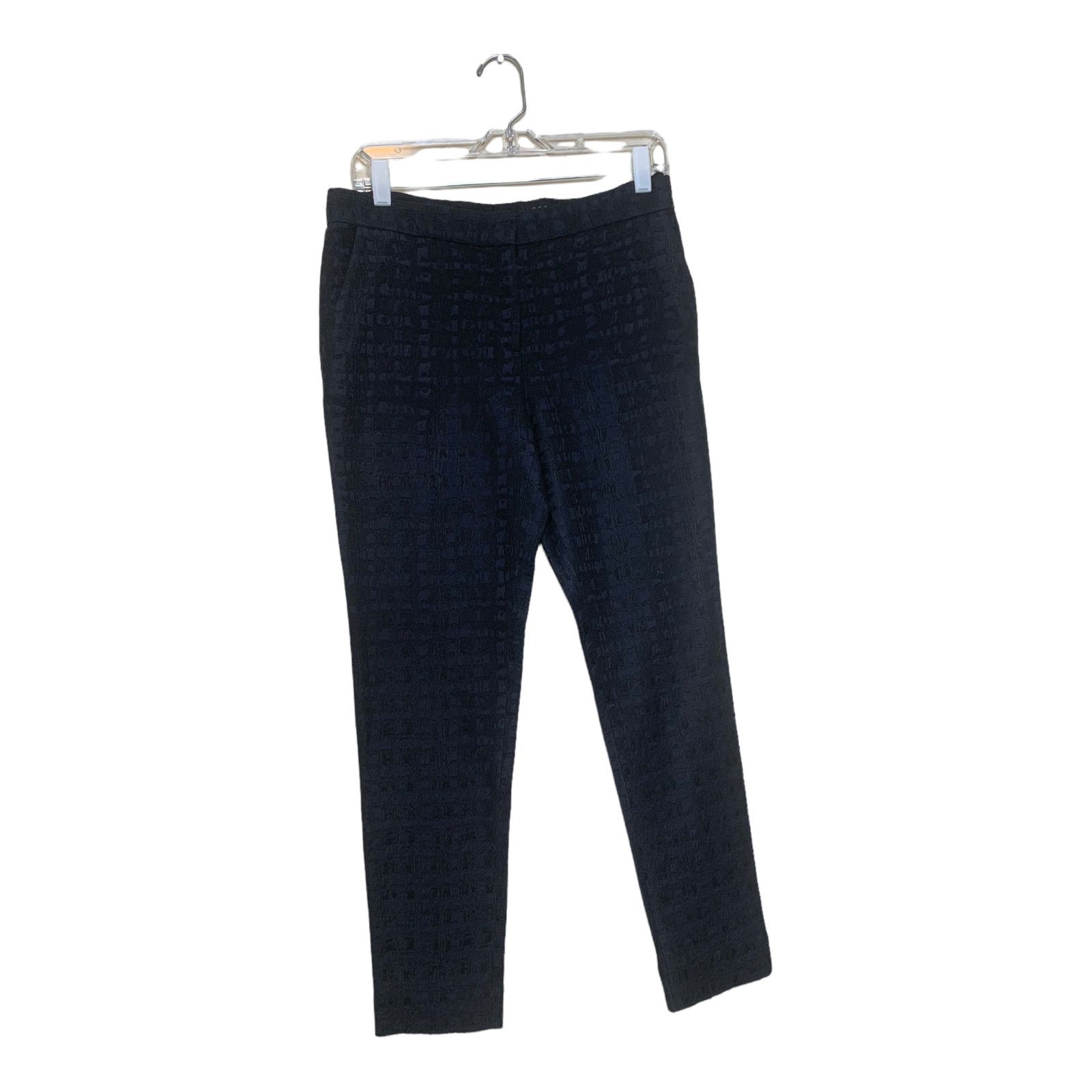 Cos COS black textured straight leg dress pants size EU 36 US 6 Size 28" / US 6 / IT 42 - 5 Thumbnail