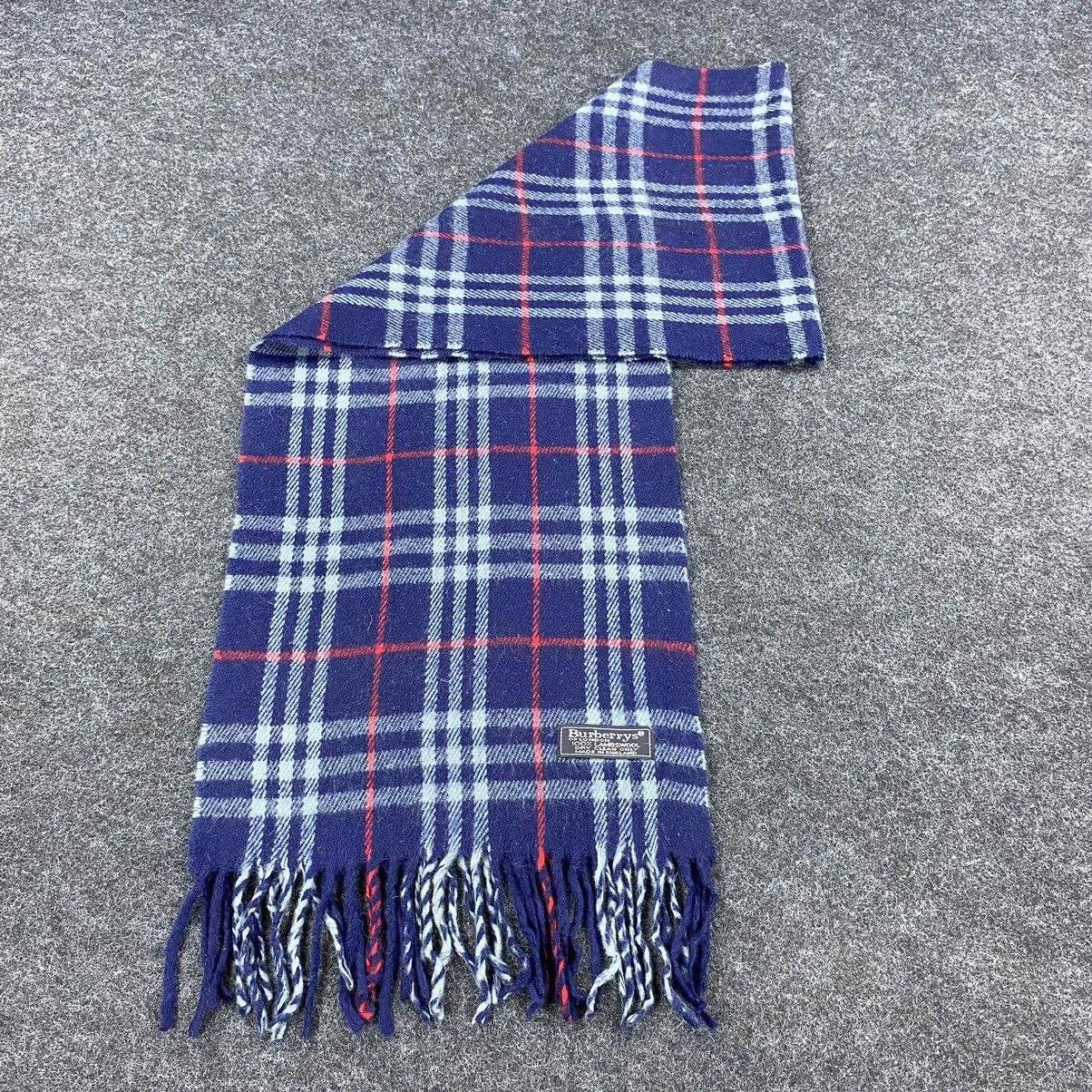 Burberry × Vintage Burberrys Scarf # D232 # Muffler # Neckwear Size ONE SIZE - 6 Thumbnail