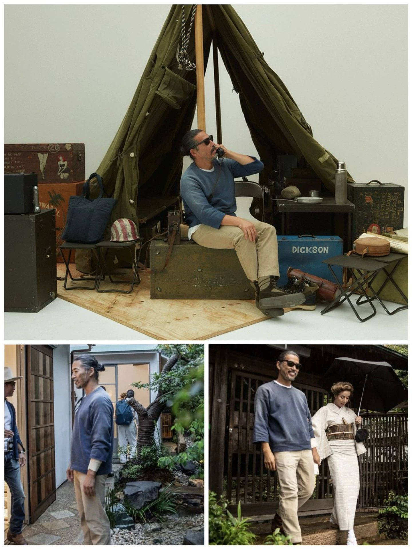 Visvim visvim 22aw contrary dept c/d jumbo sb 3/4 sweat navy 1 Size US S / EU 44-46 / 1 - 8 Thumbnail
