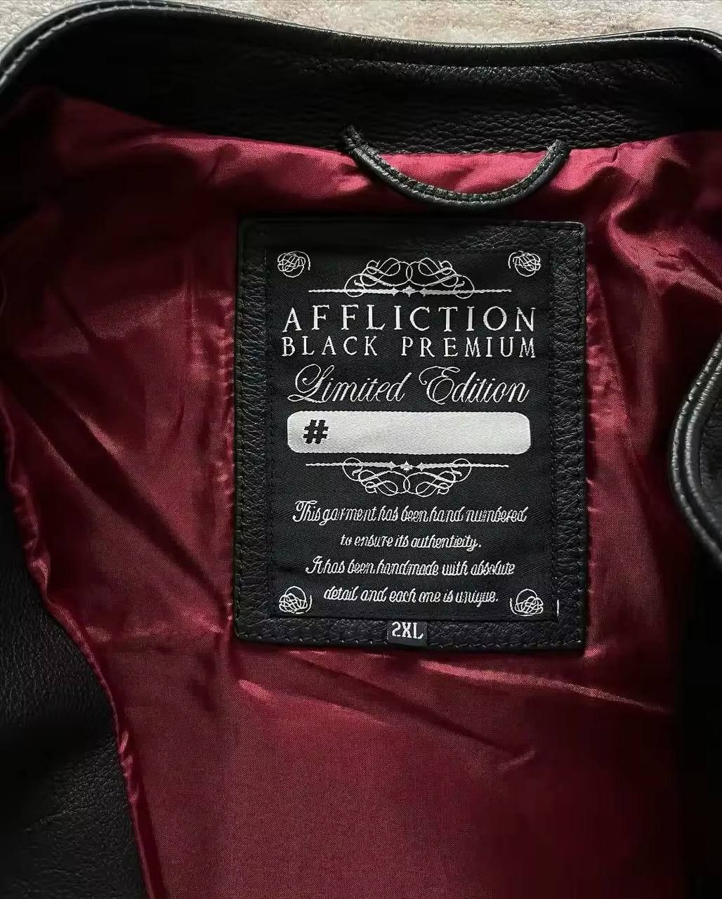 Japanese Brand × Vintage embroidered faux leather jacket Size US XL / EU 56 / 4 - 7 Thumbnail