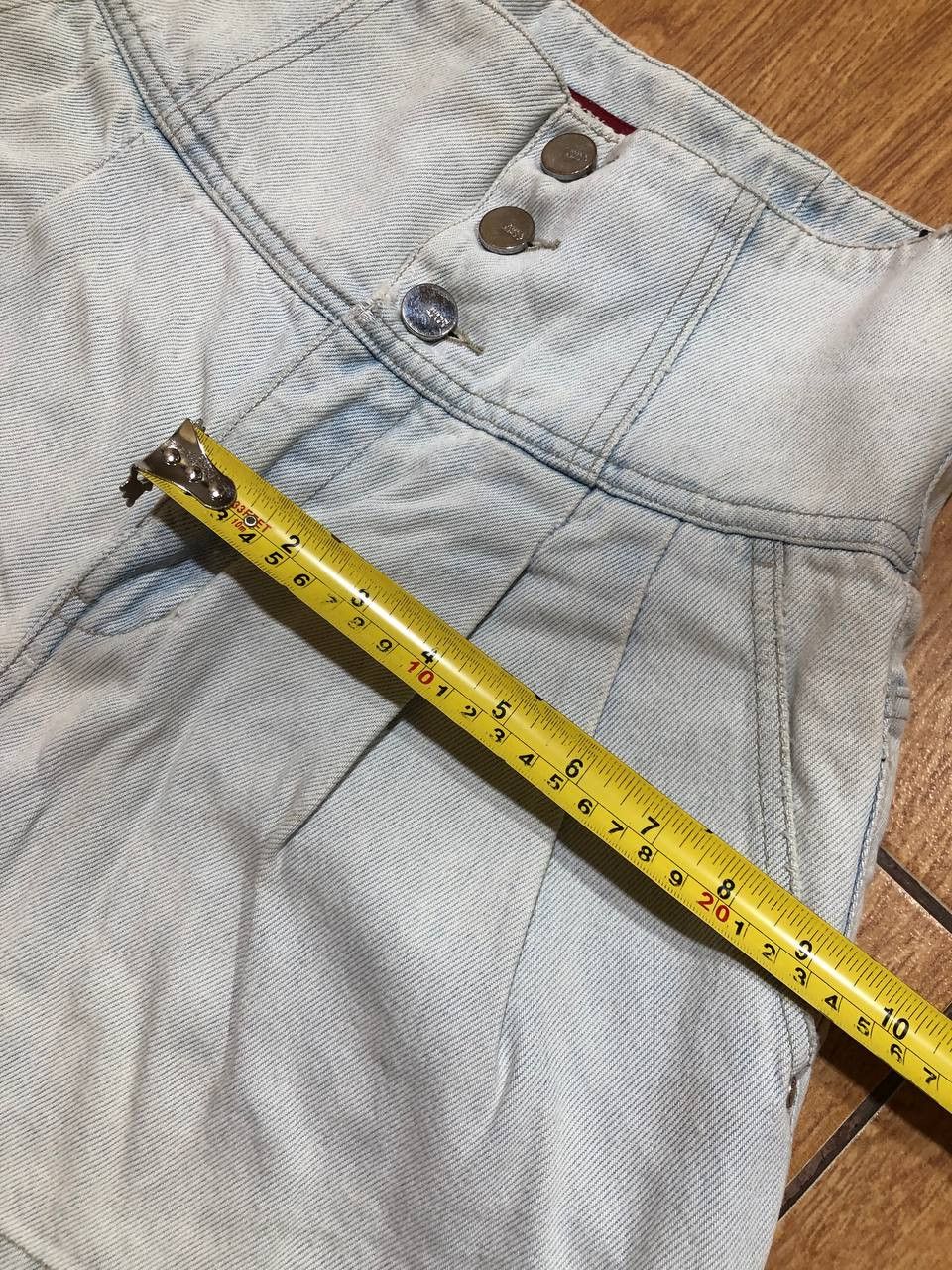 Miss Sixty Women's Rare Vintage Miss Sixty High Waisted Denim Shorts Size 27" / US 4 / IT 40 - 14 Thumbnail