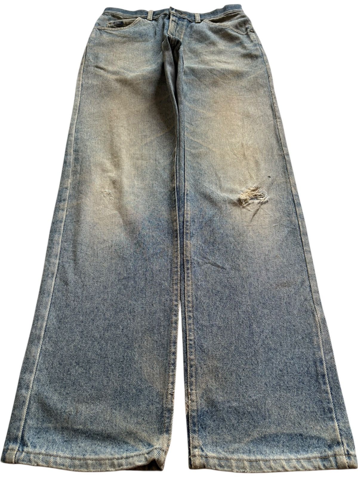Lee SALES🔥Vintage Lee Rusty Mud Wash Distressed Loose Jeans Size US 29 - 1 Thumbnail