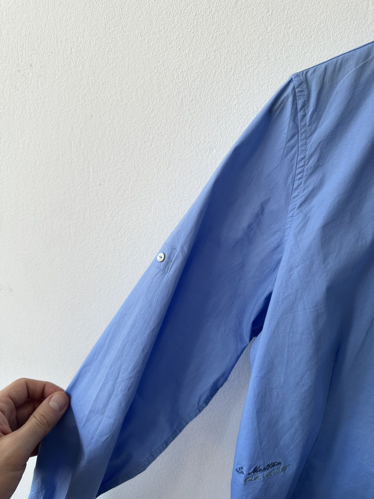 La Martina La Martina Argentina Blue Long Sleeve Button Down Shirt Size L / US 10 / IT 46 - 10 Thumbnail