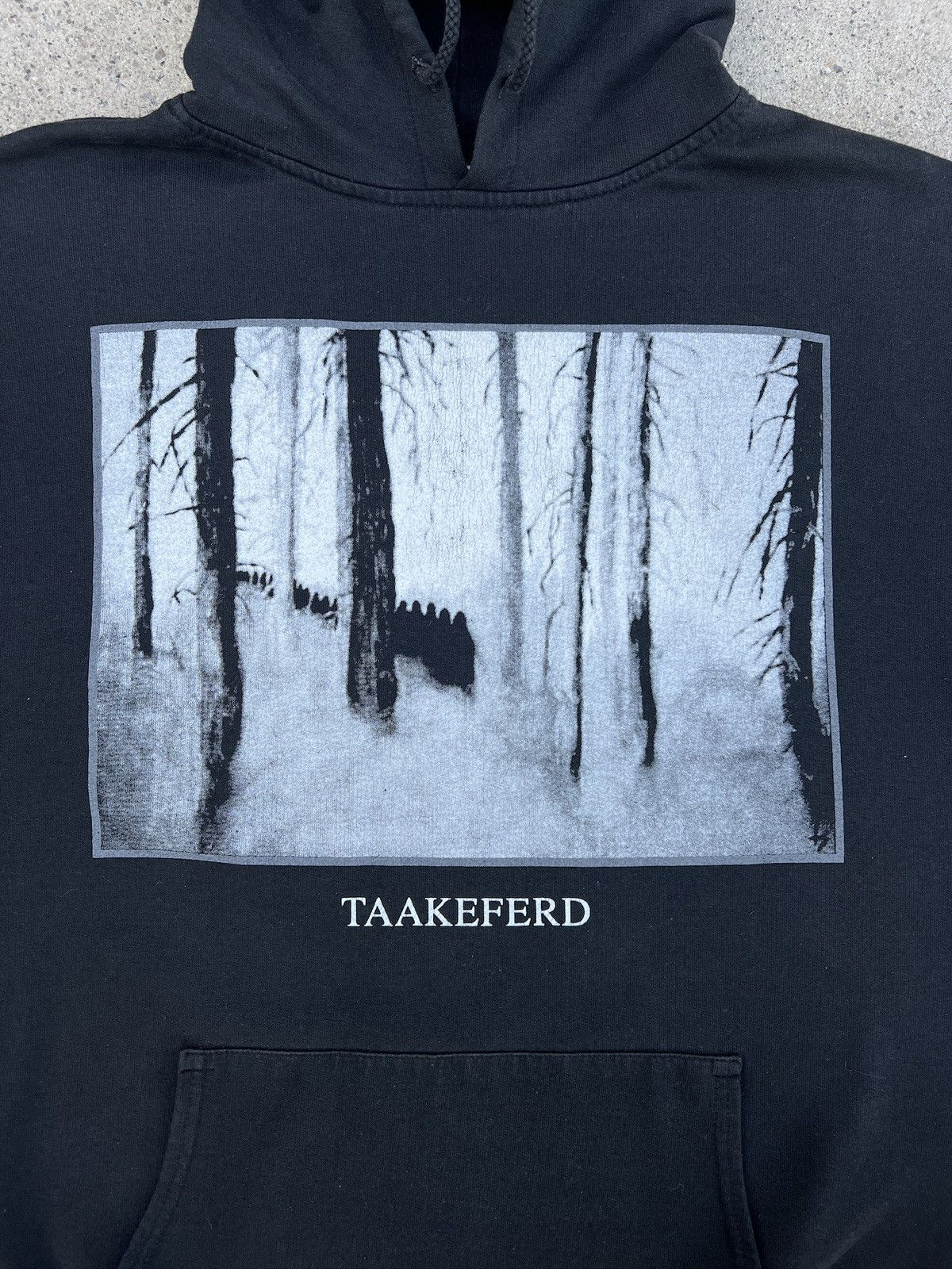 1990s Darkthrone Taakeferd Band Hooded Sweatshirt