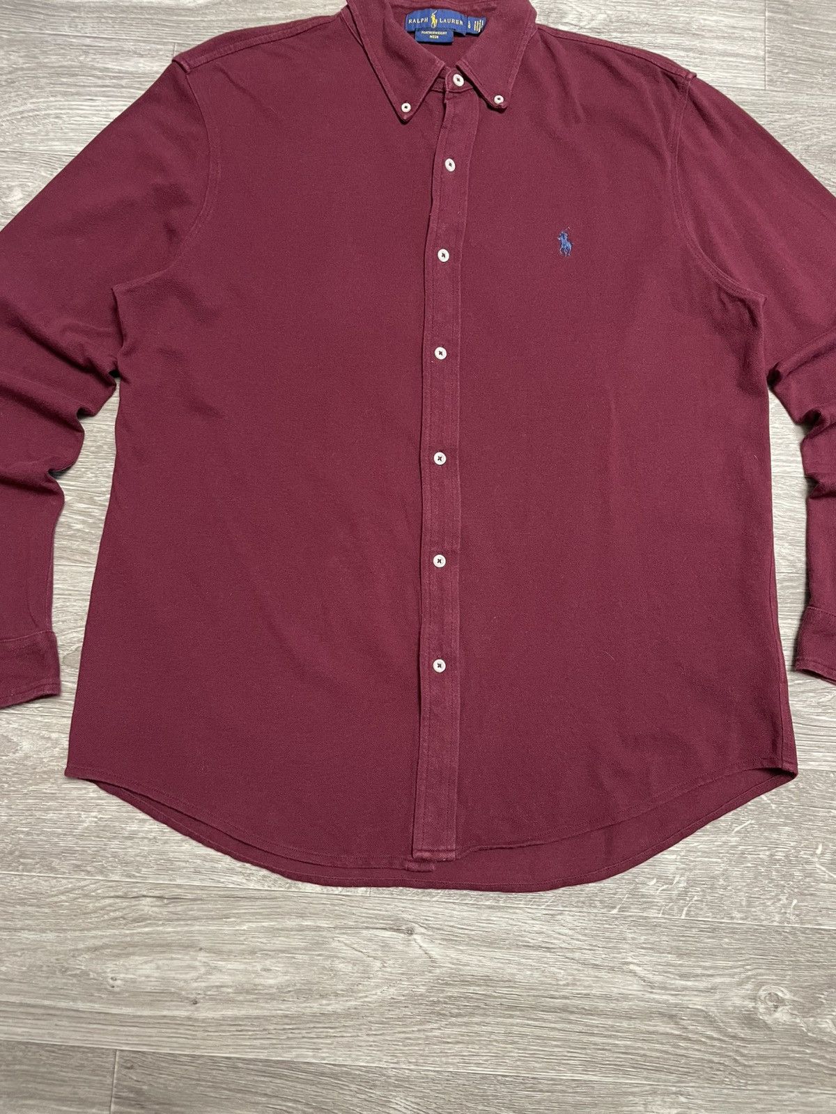 Polo Ralph Lauren Polo Ralph Lauren Long Sleeve Featherweight Mesh Shirt Size US L / EU 52-54 / 3 - 3 Thumbnail
