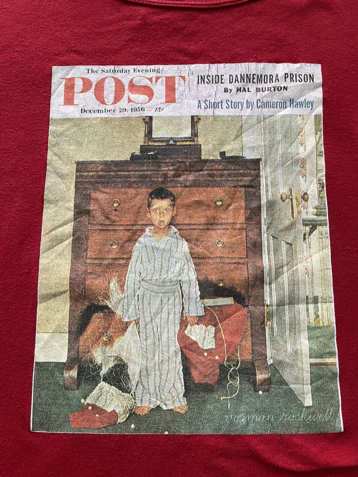 Vintage VINTAGE THE SATURDAY EVENING POST PHOTO TEE VERY RARE Size M / US 6-8 / IT 42-44 - 2 Thumbnail