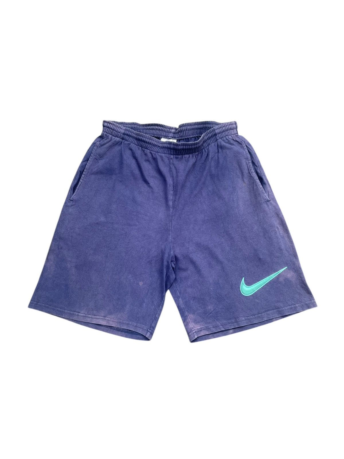 Nike × Vintage Vintage Nike Sun Faded Wash Short Size US 34 / EU 50 - 1 Thumbnail