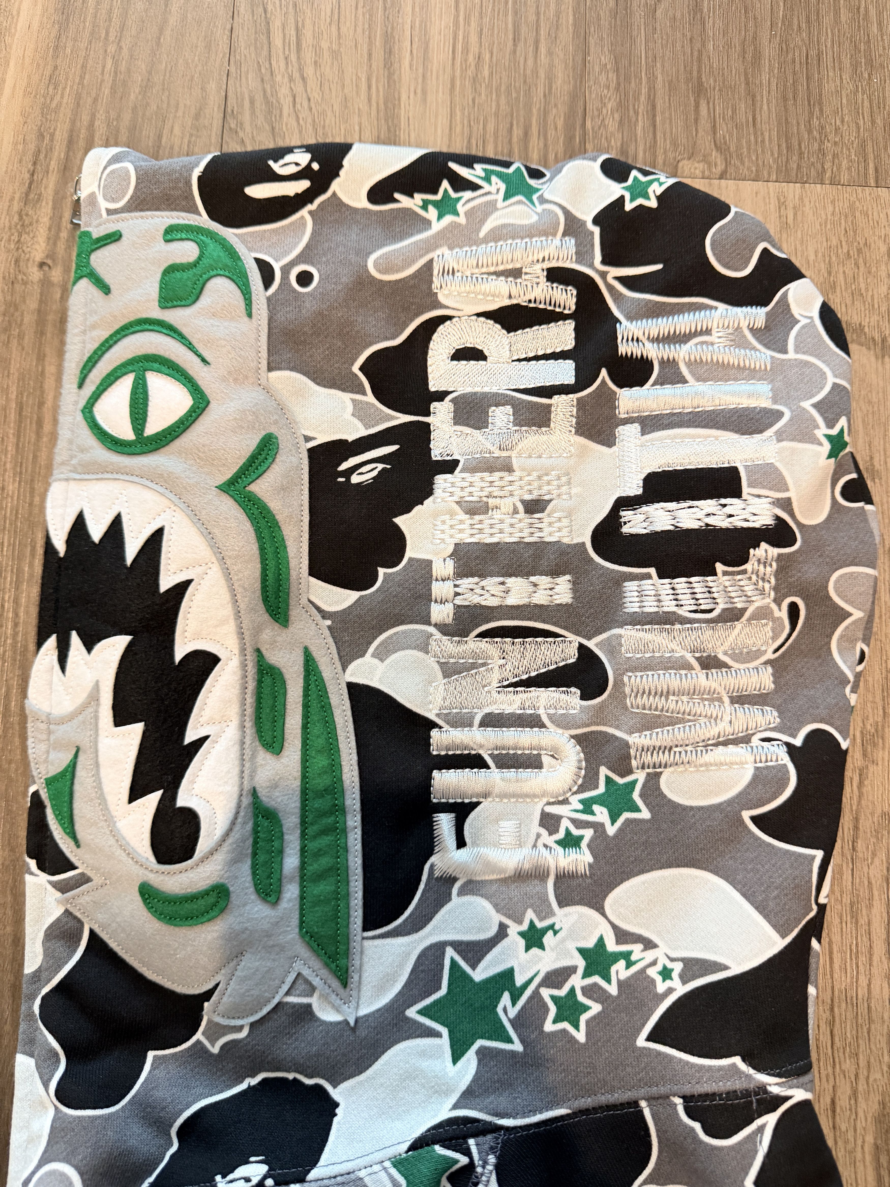 Bape Hidden NY x Bape Tiger Glitch Camo Full Zip Hoodie Shark Size US L / EU 52-54 / 3 - 9 Thumbnail