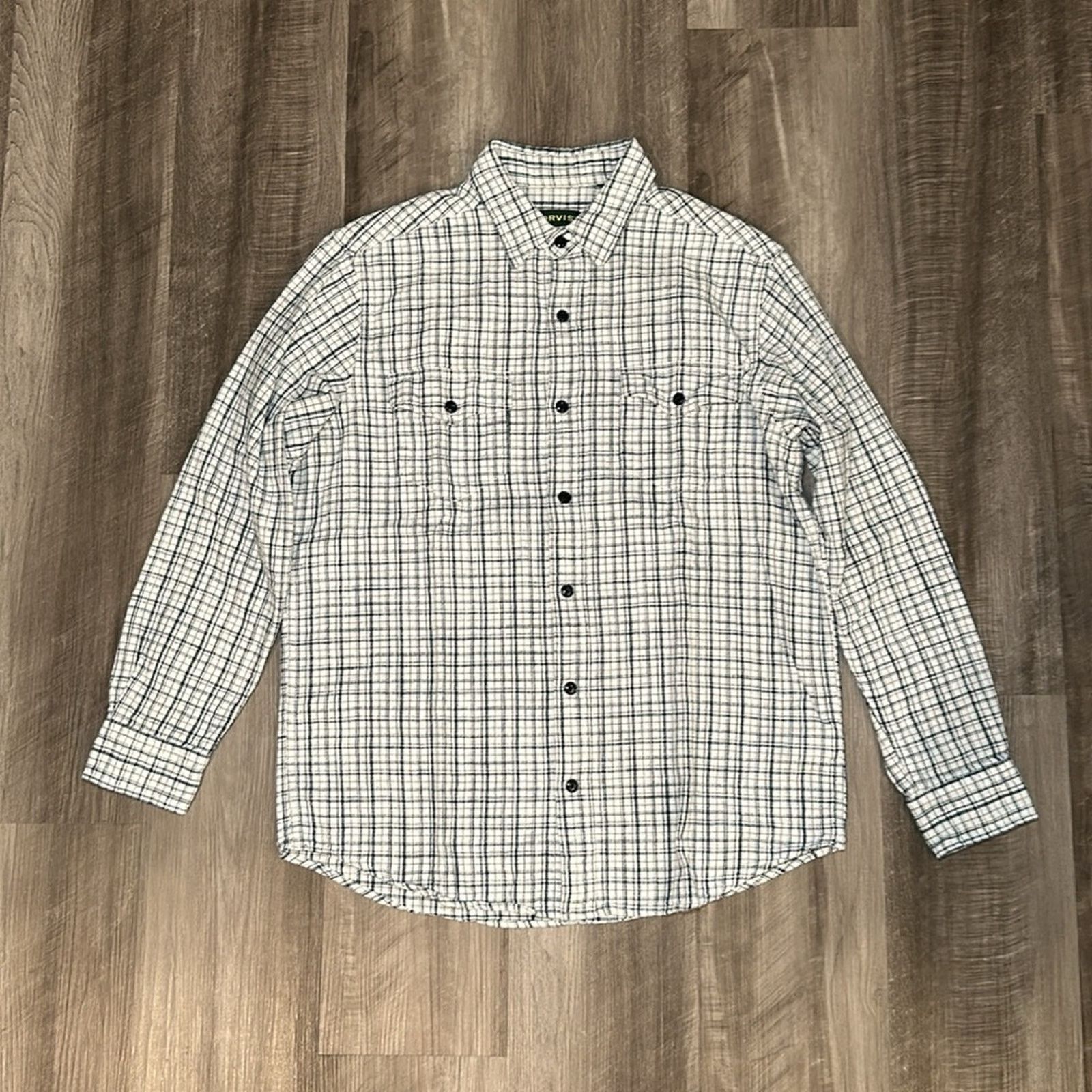 Orvis Orvis Cotton Gauze Long Sleeve Button Down - Medium Size US M / EU 48-50 / 2 - 2 Thumbnail