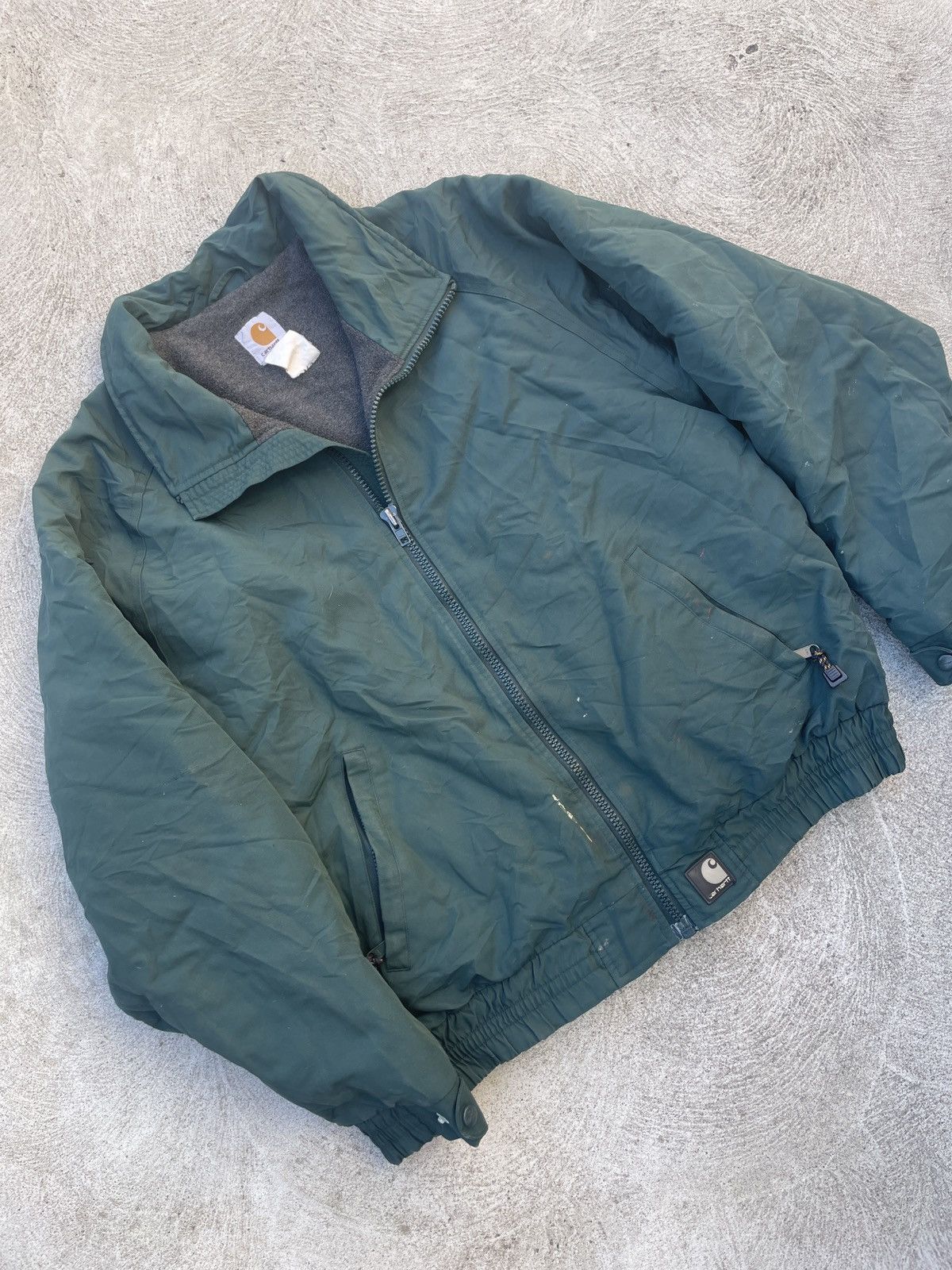 Carhartt Green store Vintage Work Jacket